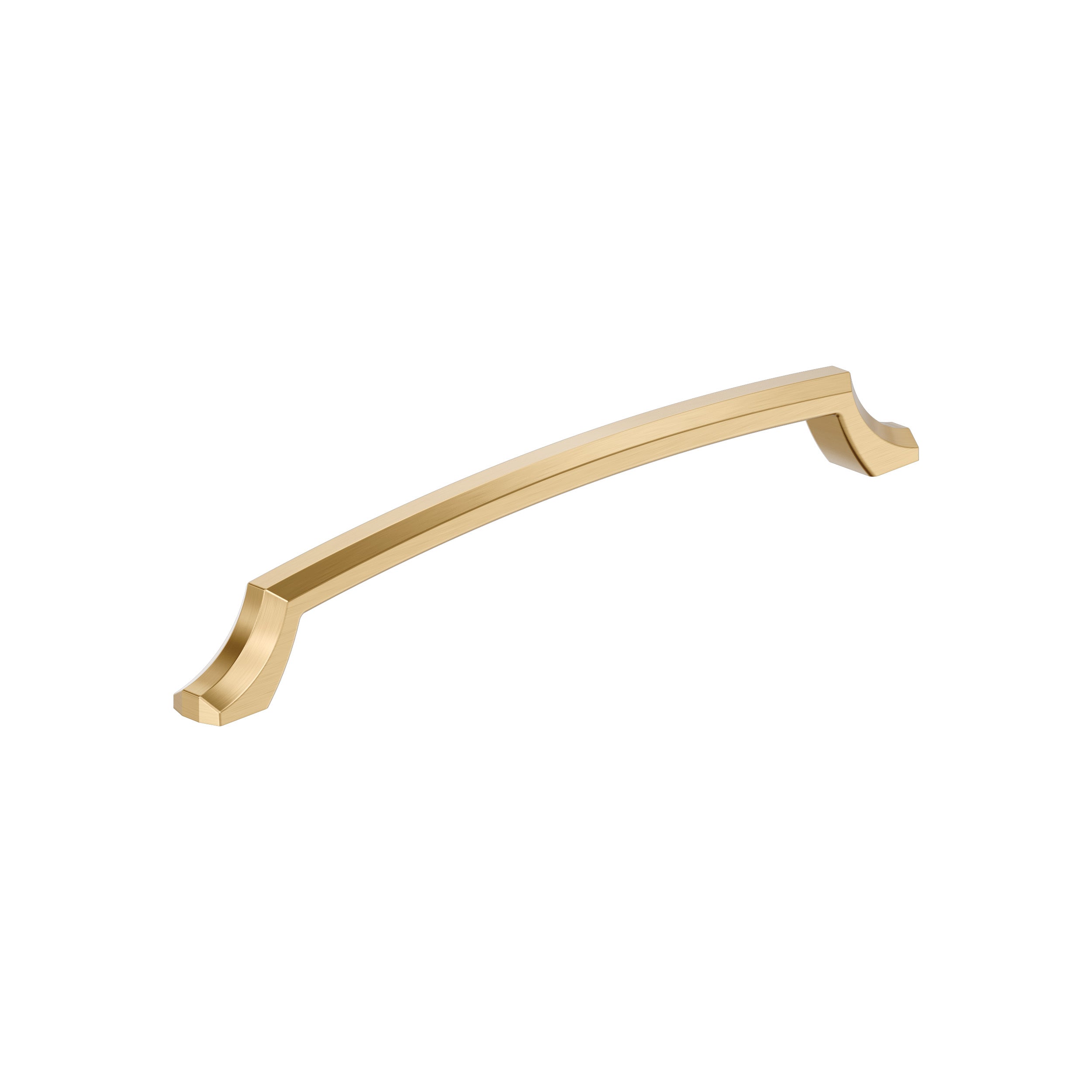 Bellamy 8-13/16 inch (224mm) Center-to-Center Champagne Bronze Cabinet Pull