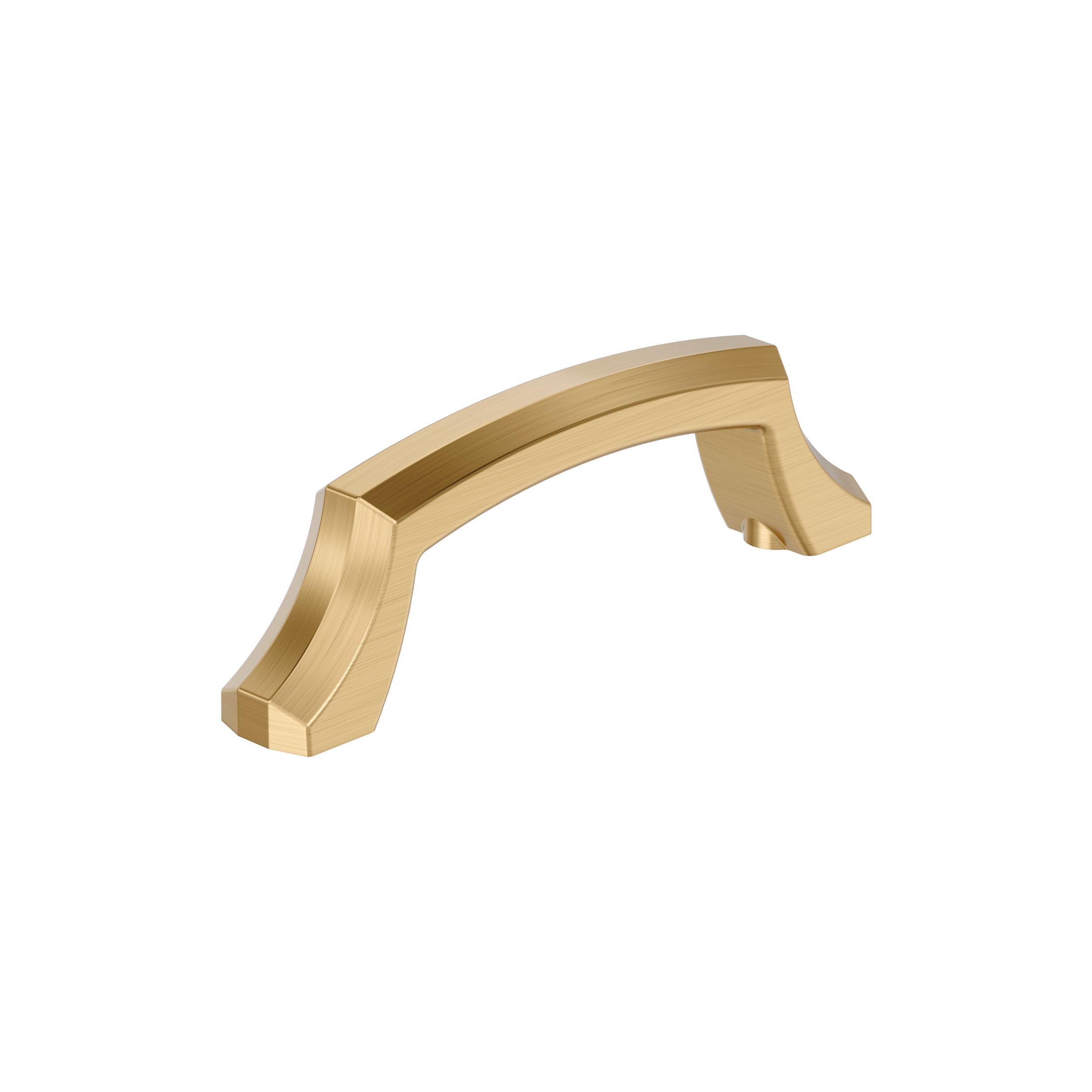 Bellamy 3 inch (76mm) Center-to-Center Champagne Bronze Cabinet Pull