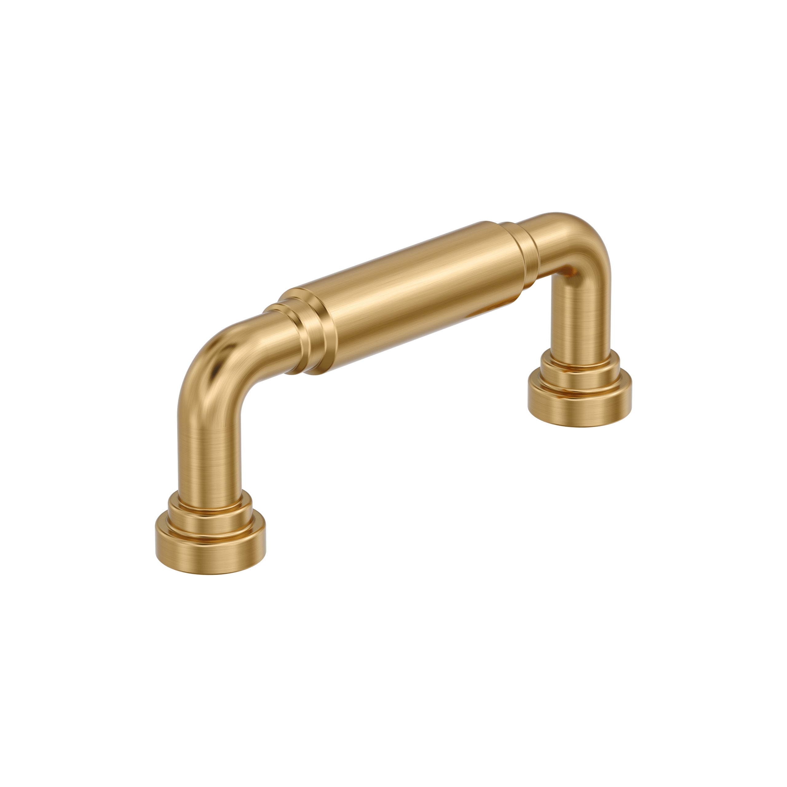 Coble 3 inch (76mm) Center-to-Center Champagne Bronze Cabinet Pull