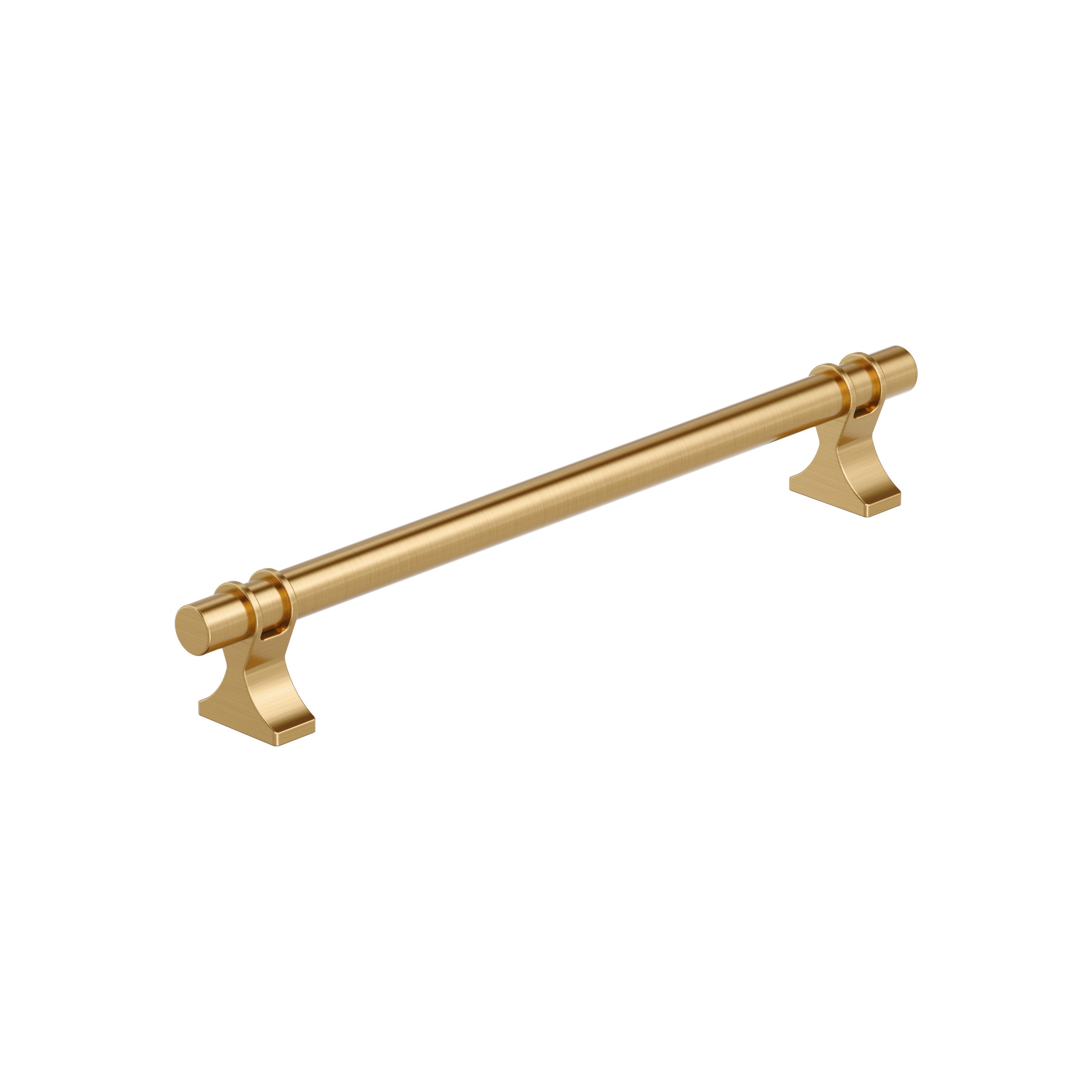 Davenport 7-9/16 inch (192mm) Center-to-Center Champagne Bronze Cabinet Pull
