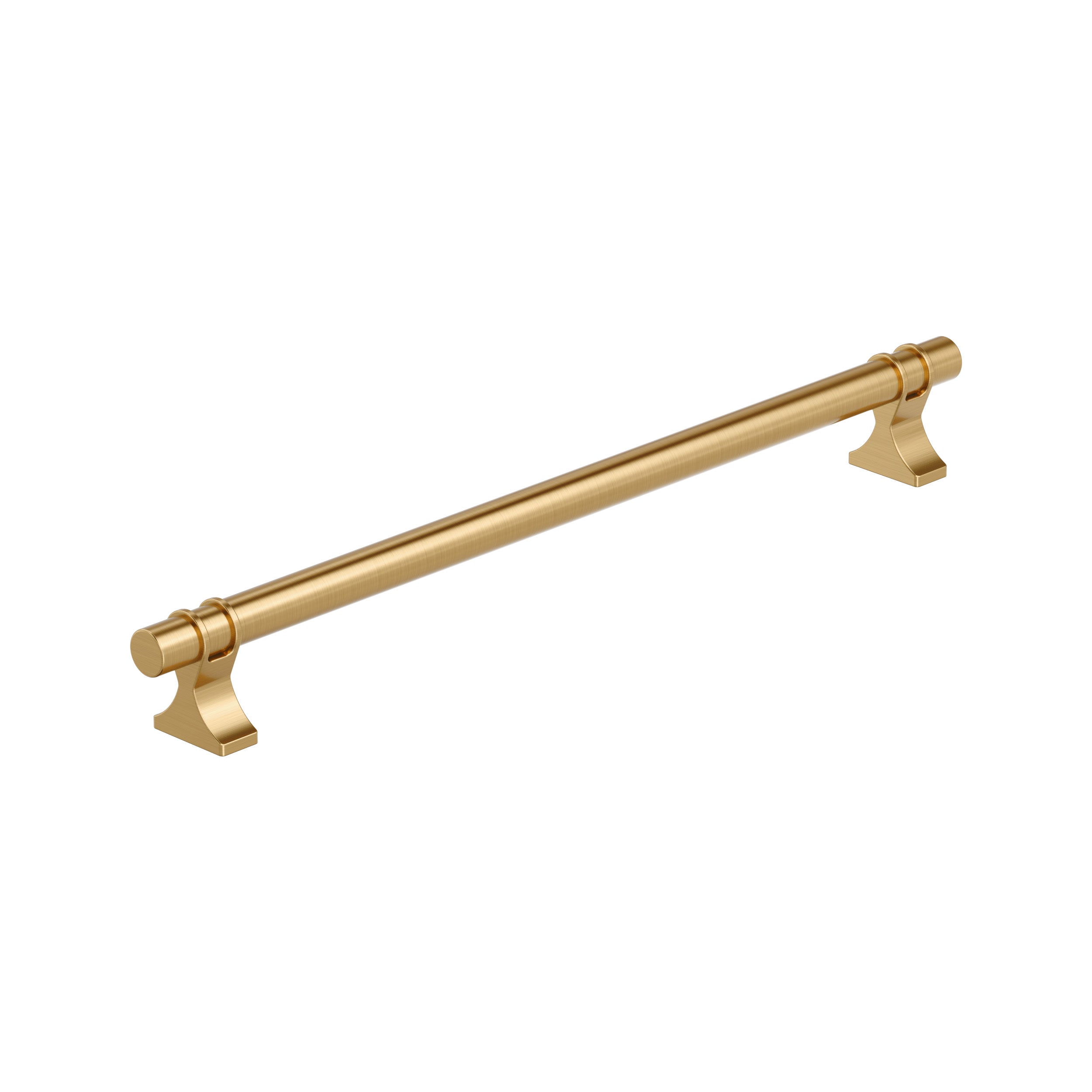Davenport 10-1/16 inch (256mm) Center-to-Center Champagne Bronze Cabinet Pull