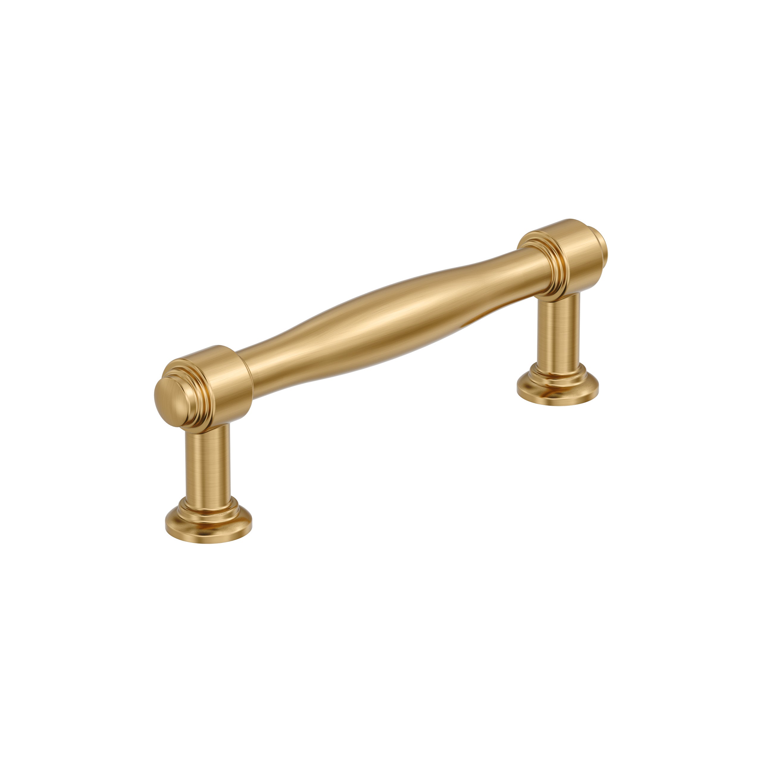 Enlivity 3-3/4 inch (96mm) Center-to-Center Champagne Bronze Cabinet Pull