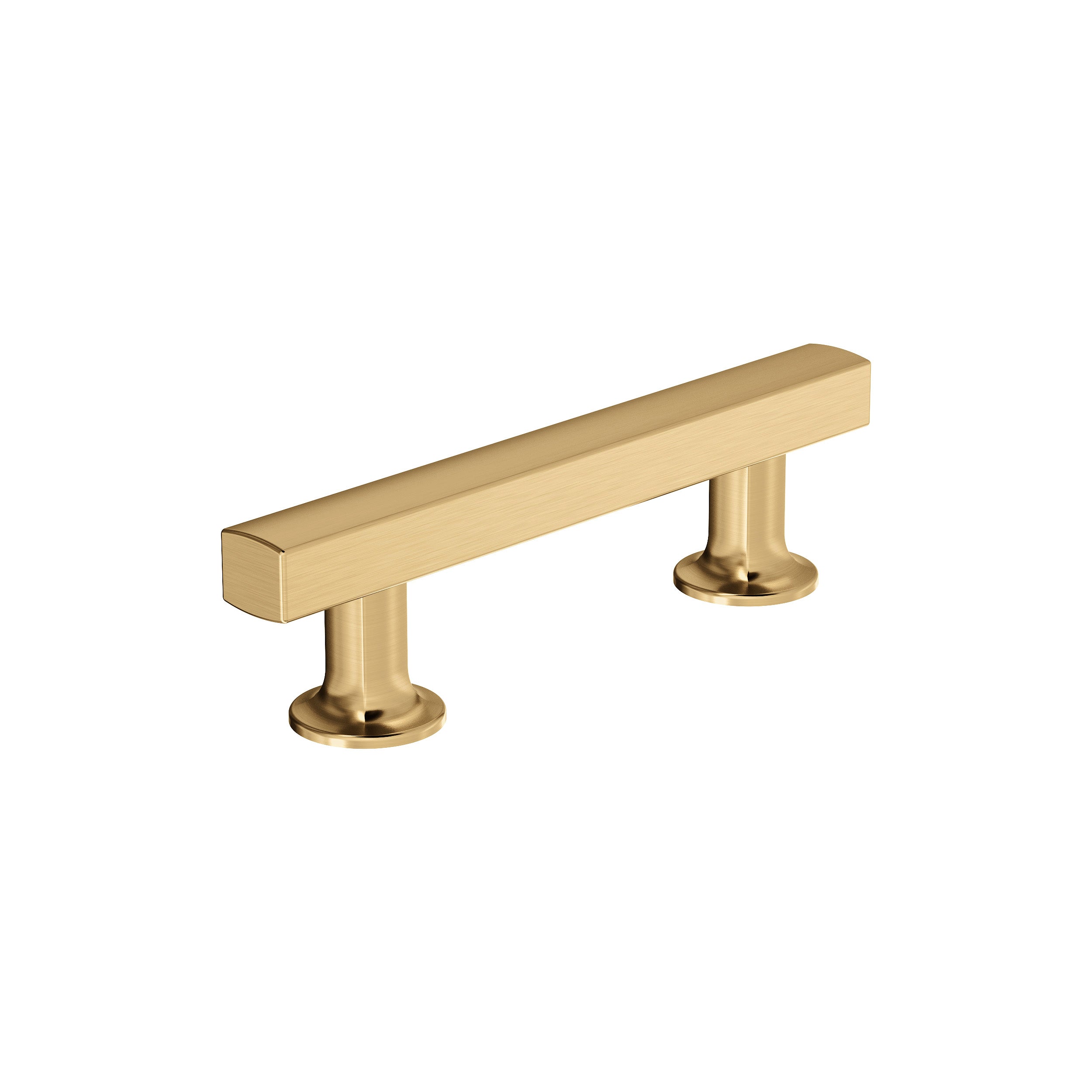 Everett 3 inch (76mm) Center-to-Center Champagne Bronze Cabinet Pull