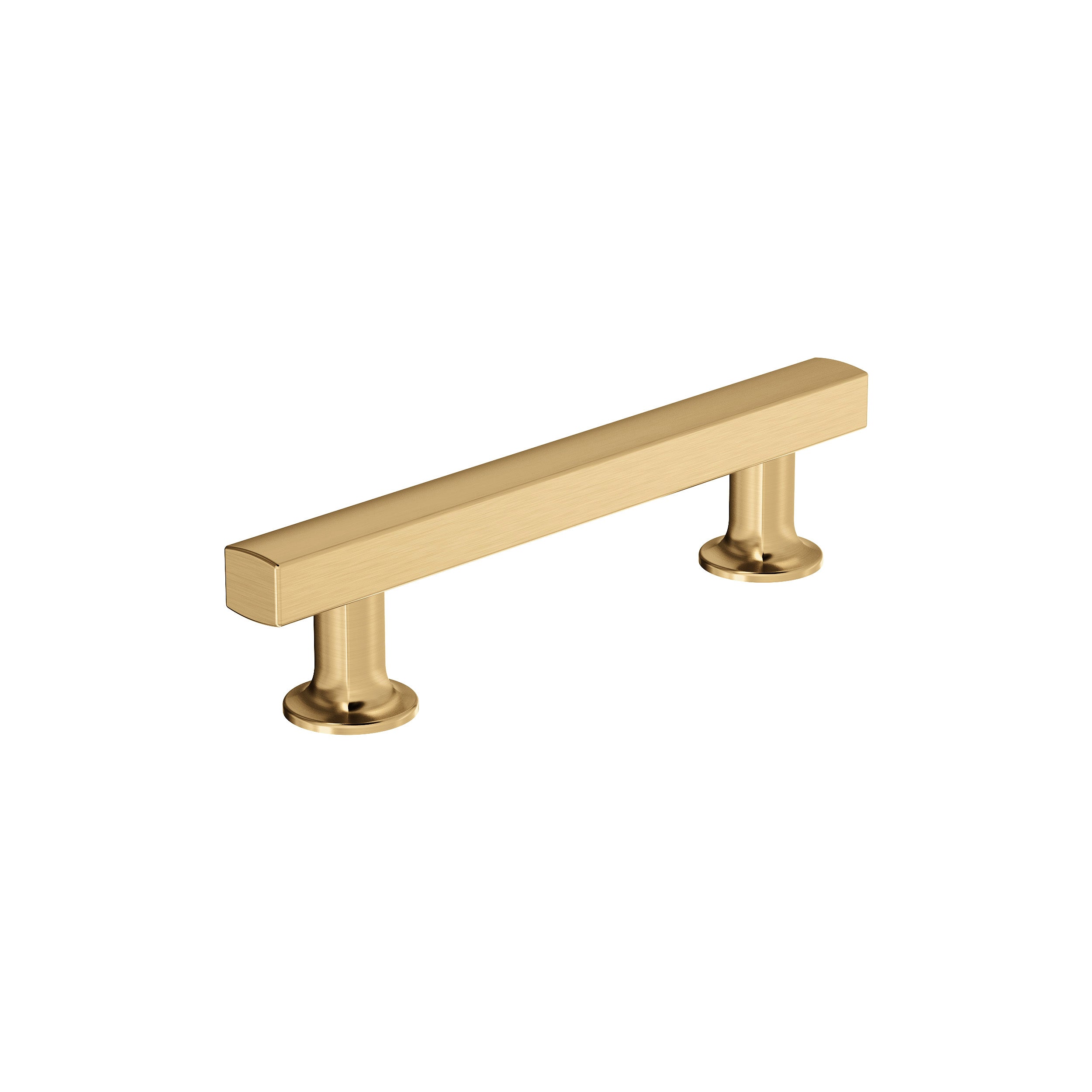 Everett 3-3/4 inch (96mm) Center-to-Center Champagne Bronze Cabinet Pull