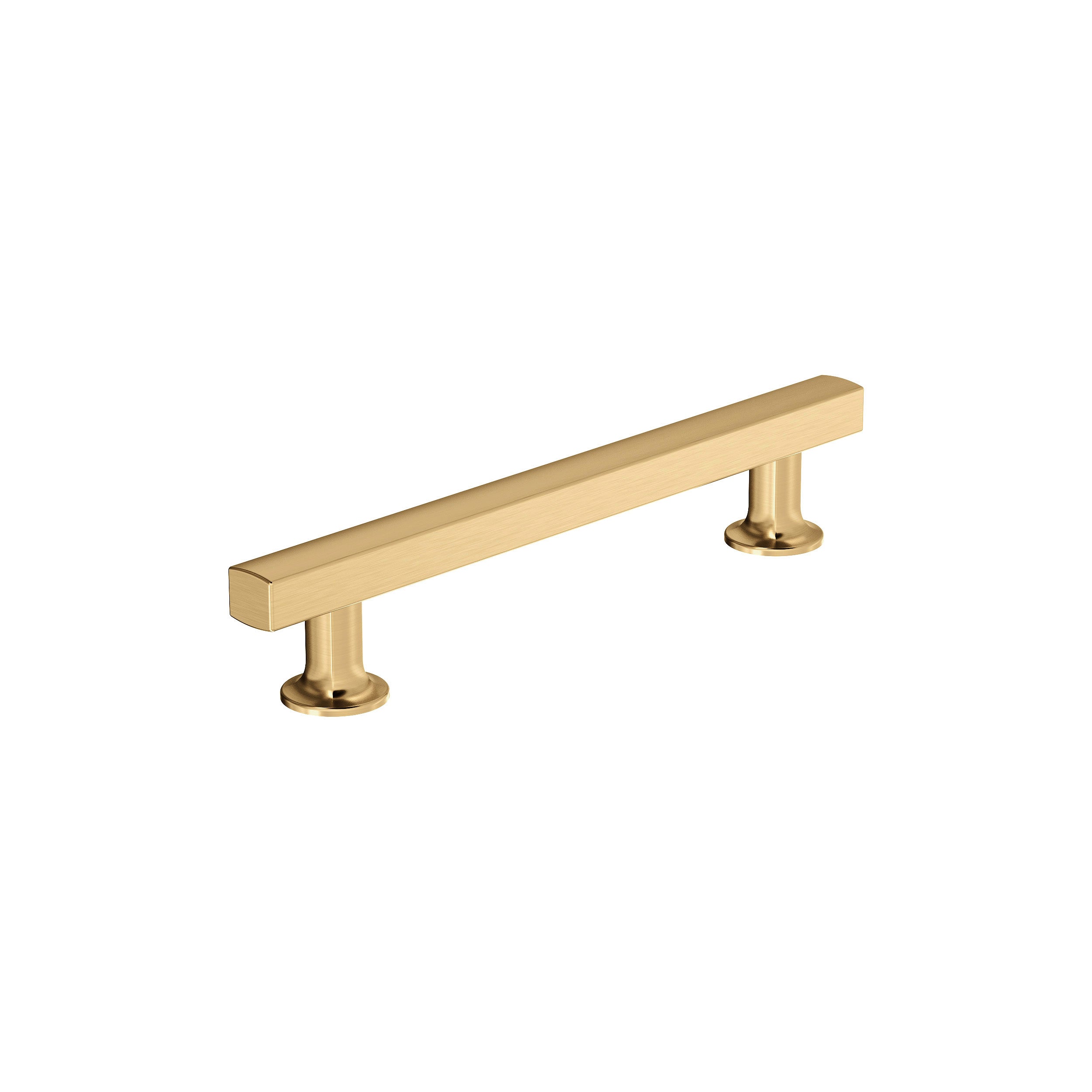 Everett 5-1/16 inch (128mm) Center-to-Center Champagne Bronze Cabinet Pull
