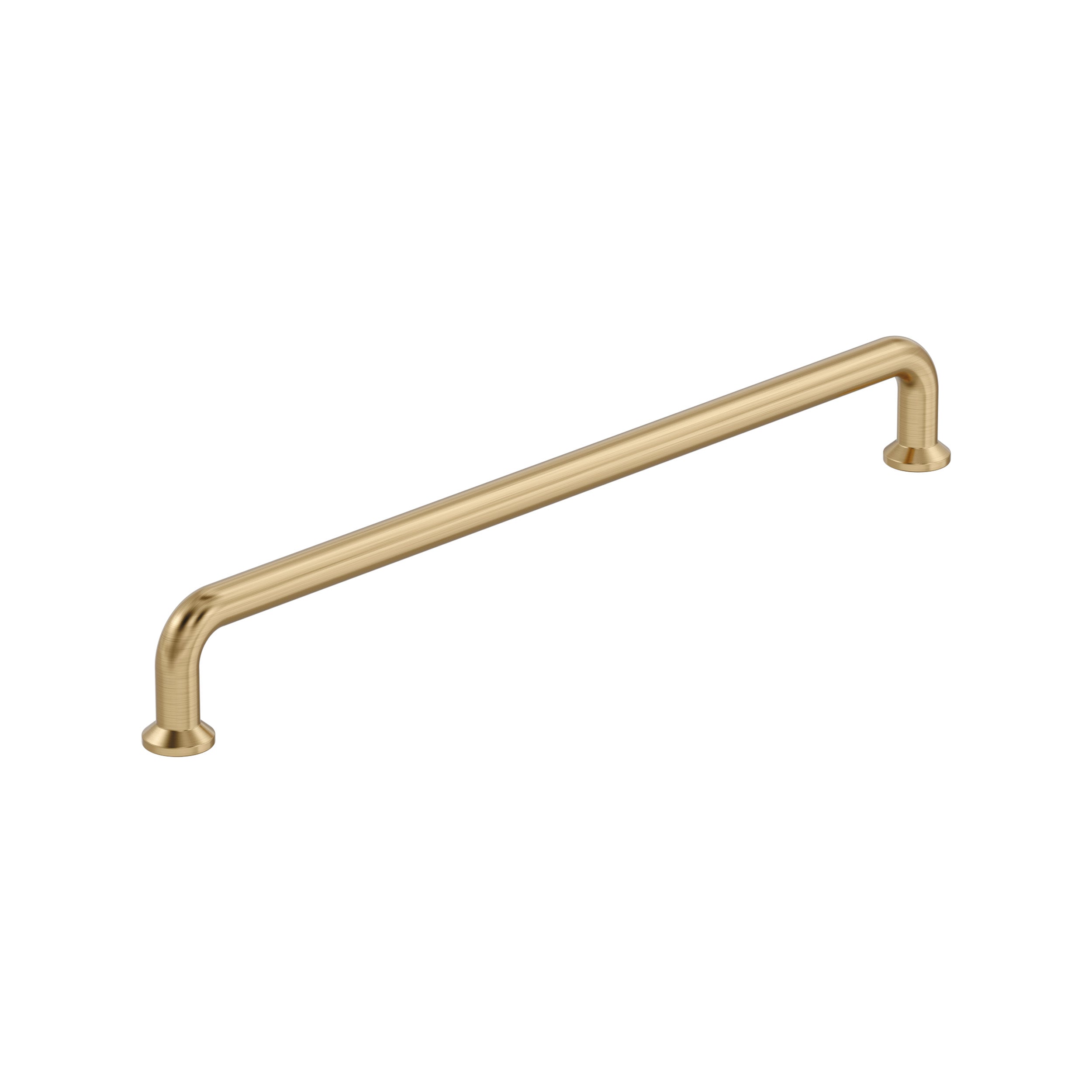 Factor 10-1/16 inch (256mm) Center-to-Center Champagne Bronze Cabinet Pull