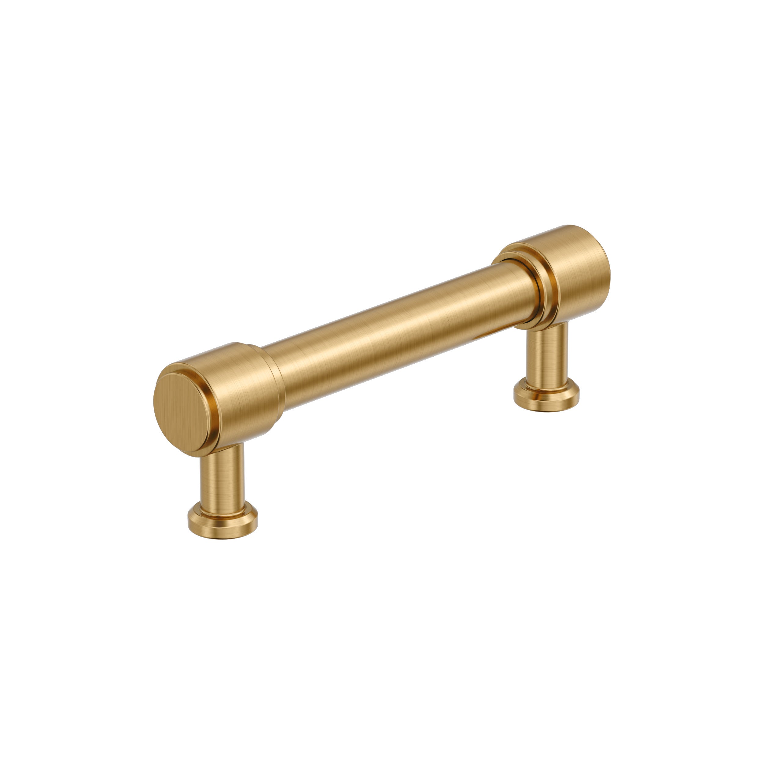 Faircrest 3-3/4 inch (96mm) Center-to-Center Champagne Bronze Cabinet Pull
