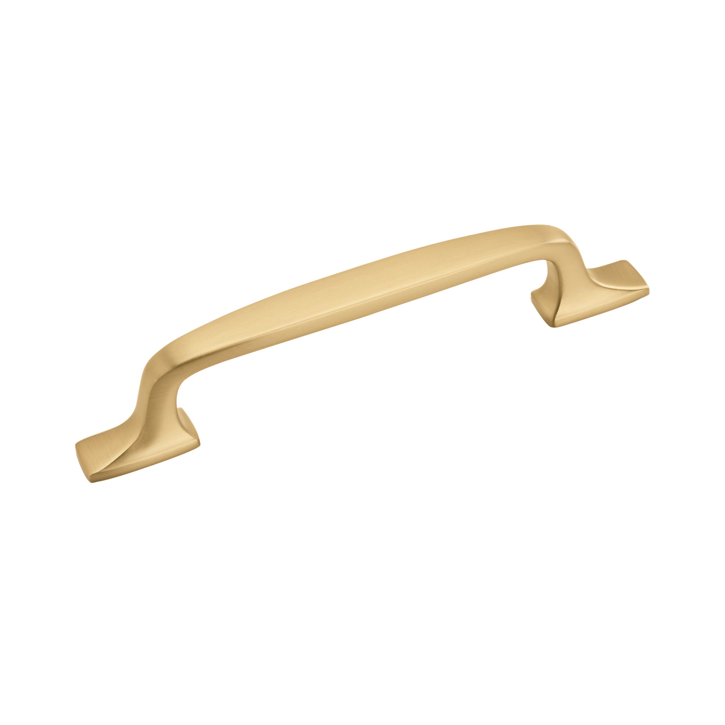 Highland Ridge 5-1/16 inch (128mm) Center-to-Center Champagne Bronze Cabinet Pull