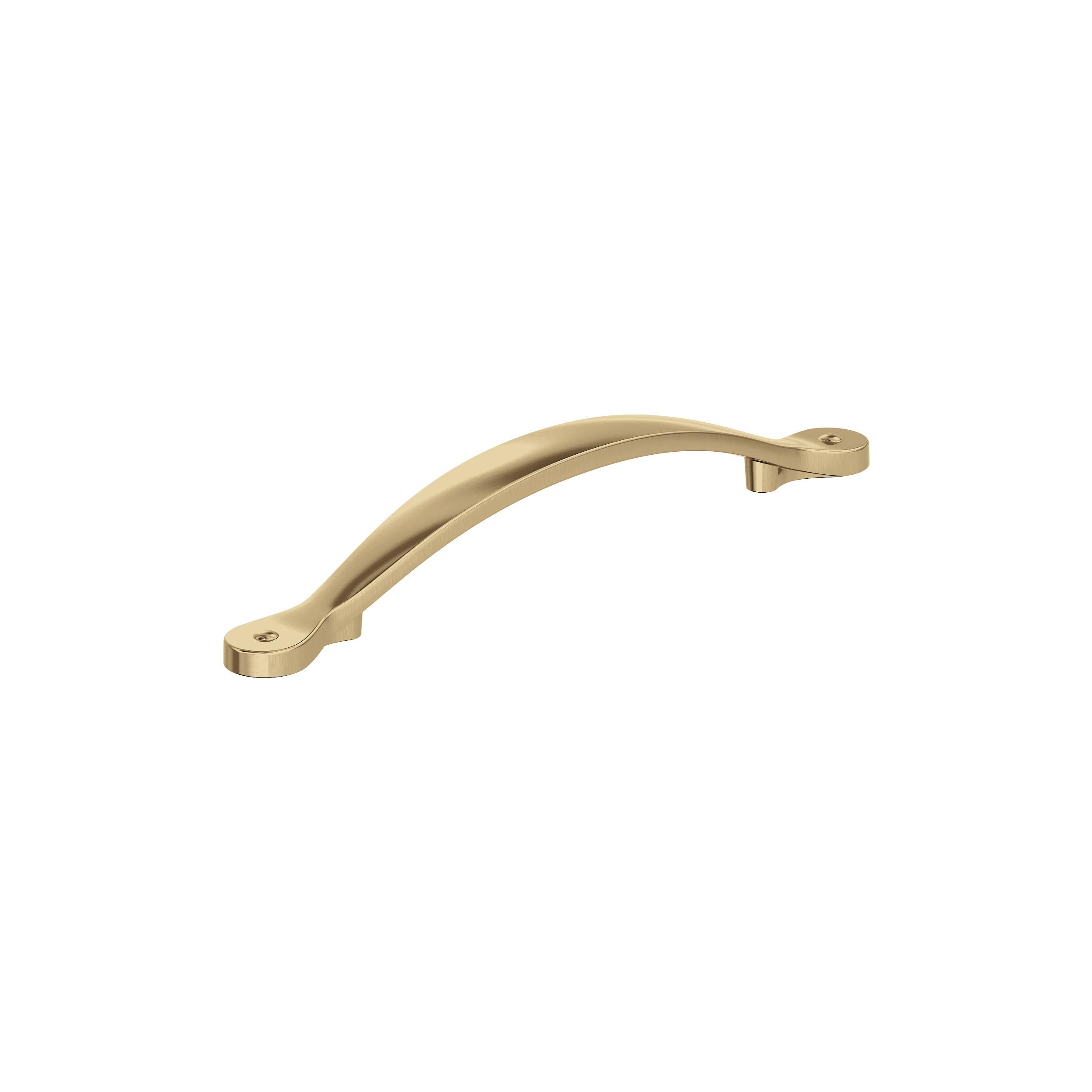 Inspirations 5-1/16 inch (128mm) Center-to-Center Champagne Bronze Cabinet Pull