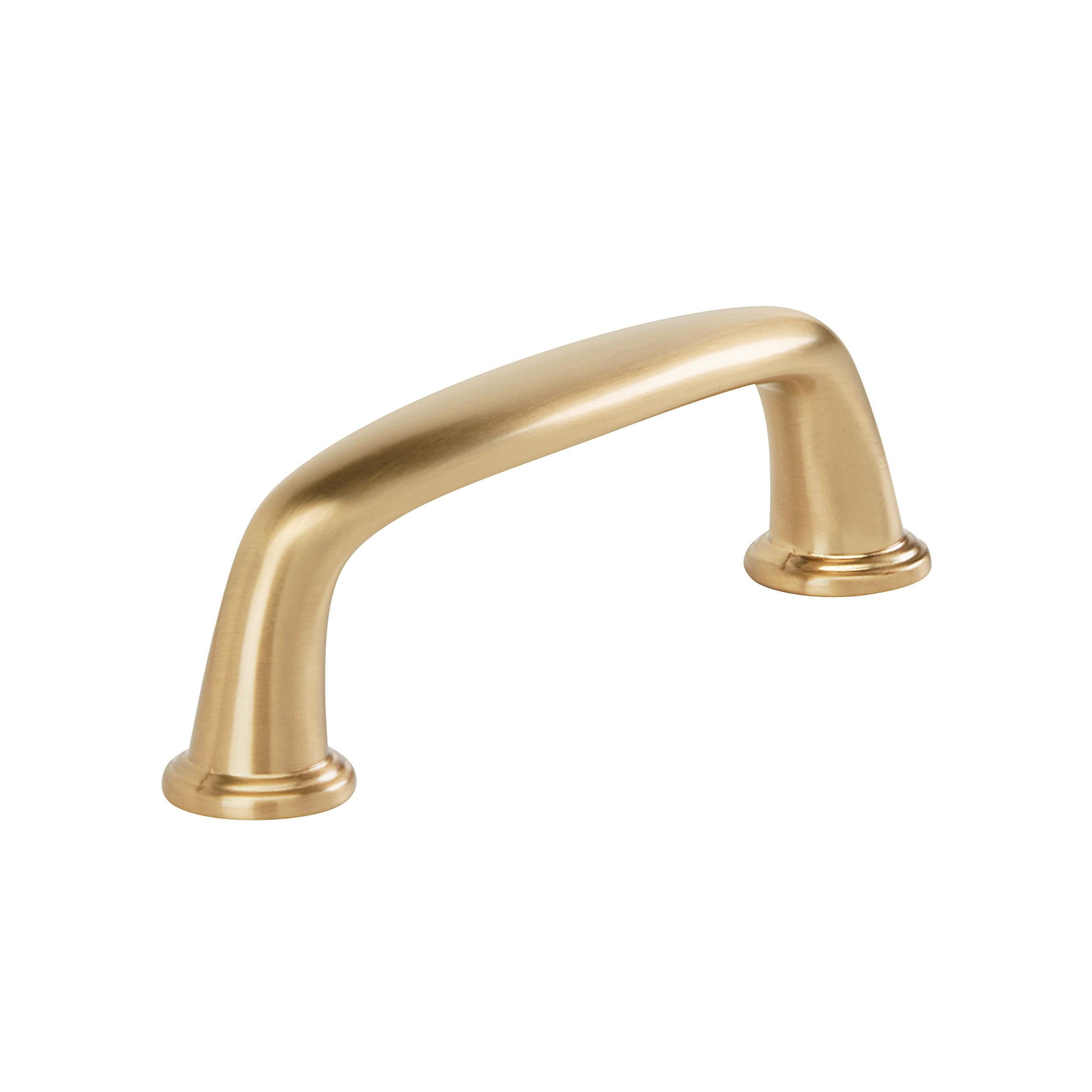 Kane 3 inch (76mm) Center-to-Center Champagne Bronze Cabinet Pull