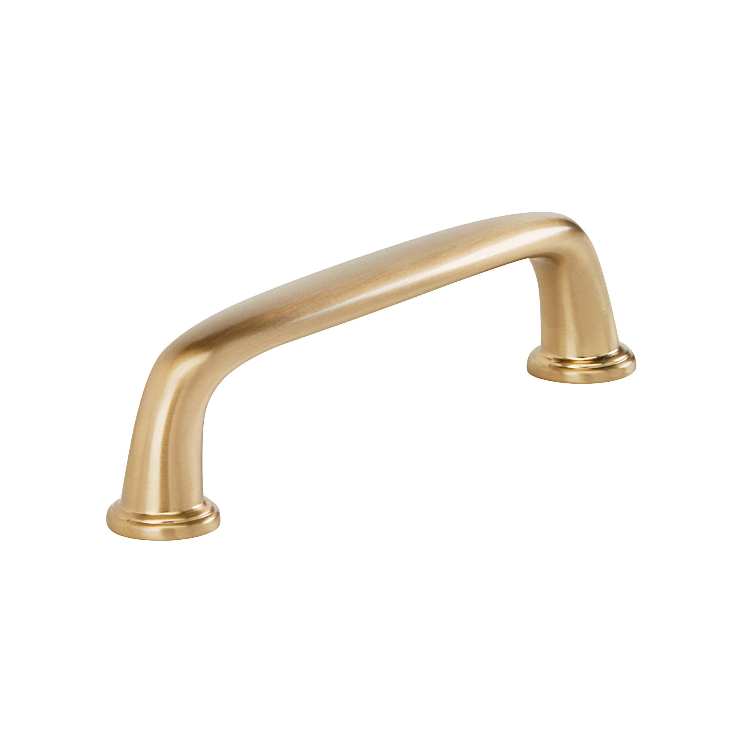 Kane 3-3/4 inch (96mm) Center-to-Center Champagne Bronze Cabinet Pull