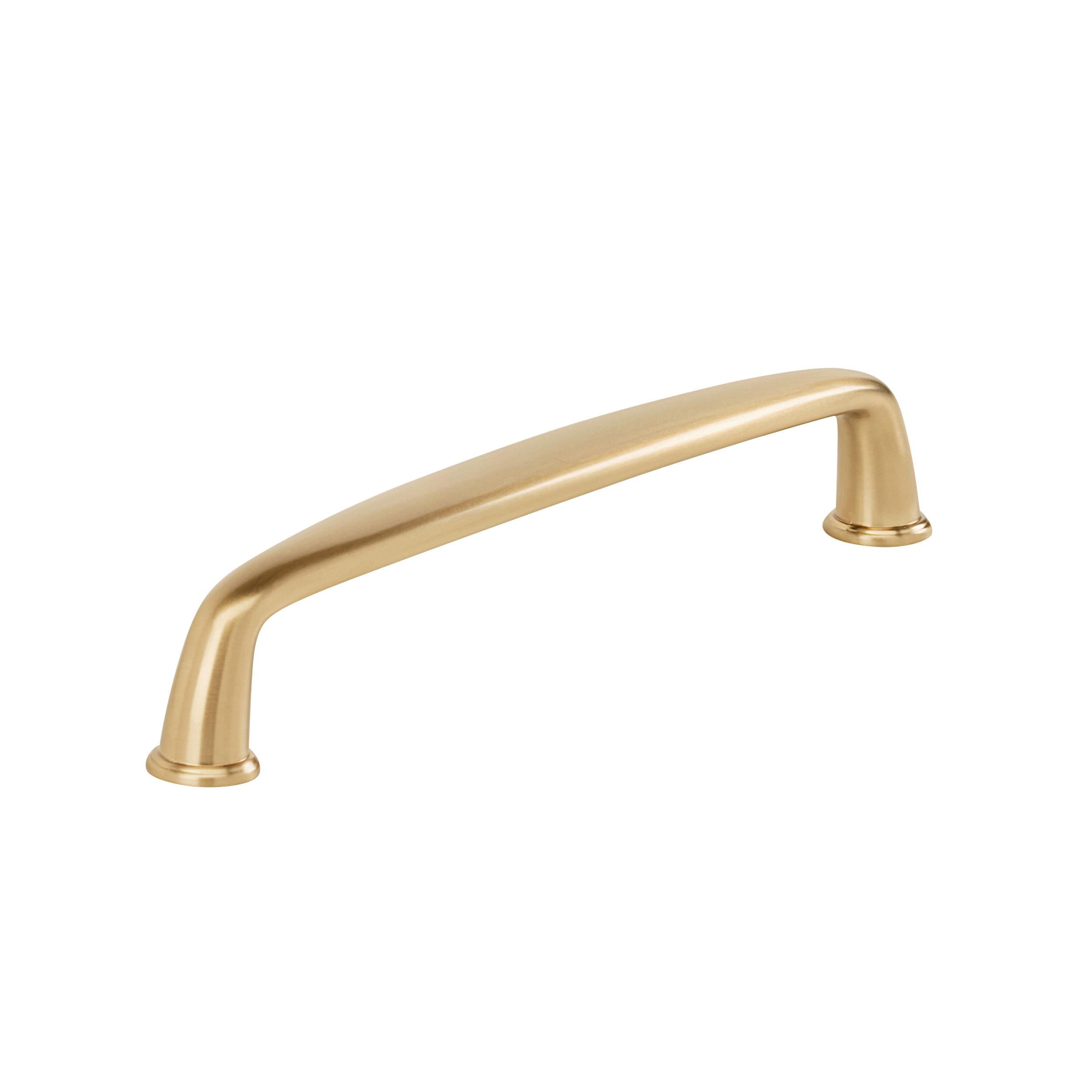Kane 6-5/16 inch (160mm) Center-to-Center Champagne Bronze Cabinet Pull