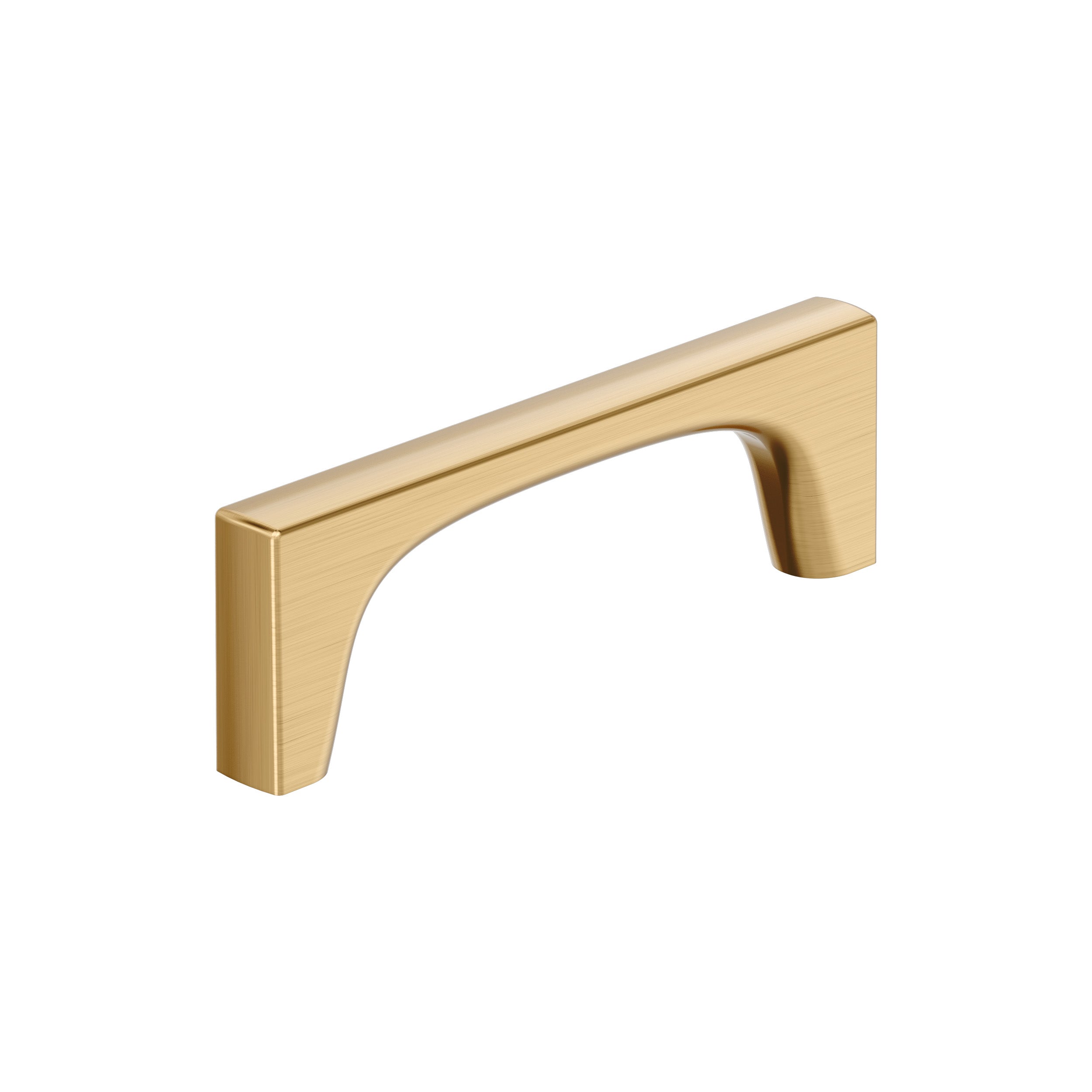 Merced 3-3/4 inch (96mm) Center-to-Center Champagne Bronze Cabinet Pull