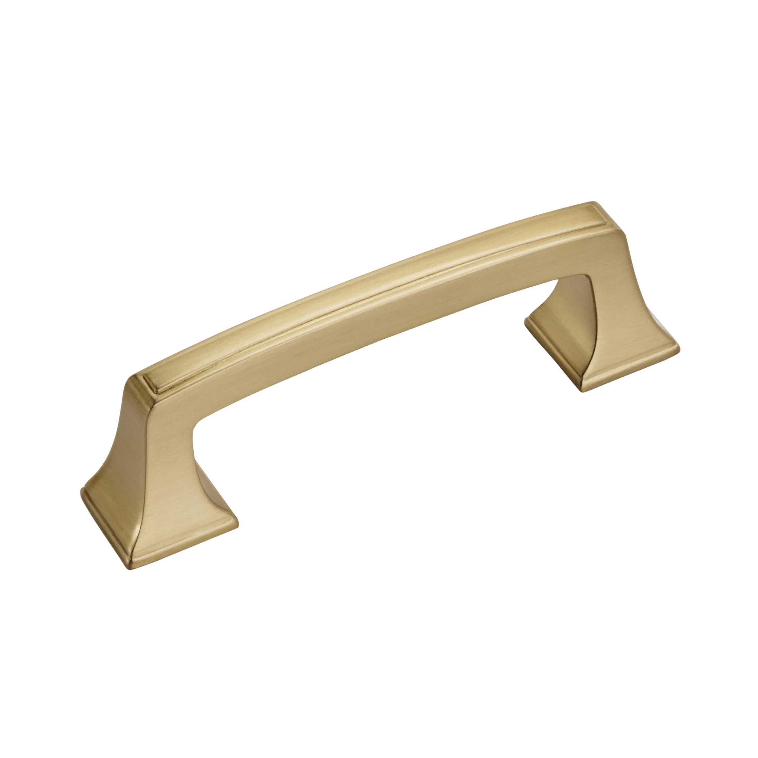 Mulholland 3 inch (76mm) Center-to-Center Champagne Bronze Cabinet Pull