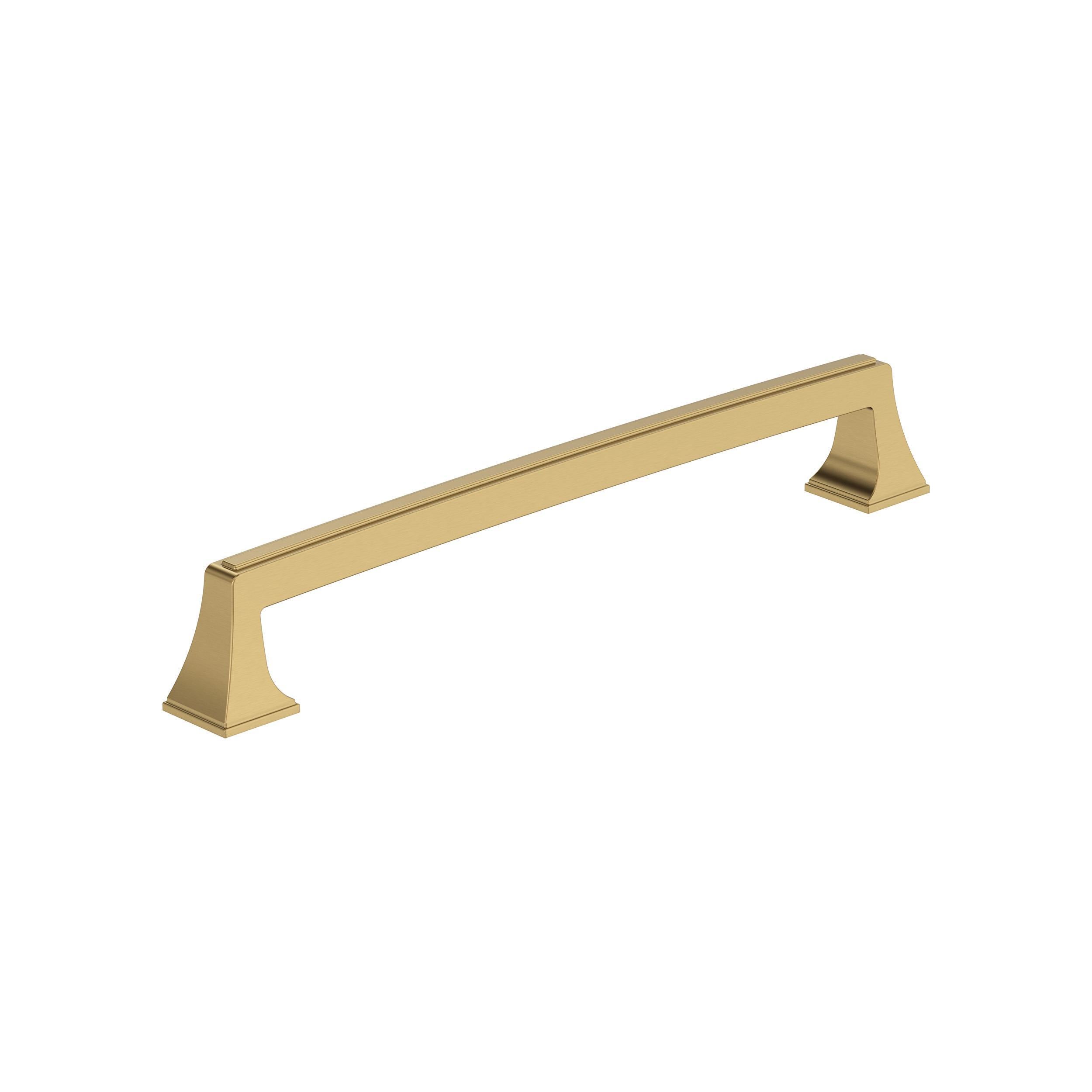 Mulholland 8 inch (203mm) Center-to-Center Champagne Bronze Cabinet Pull