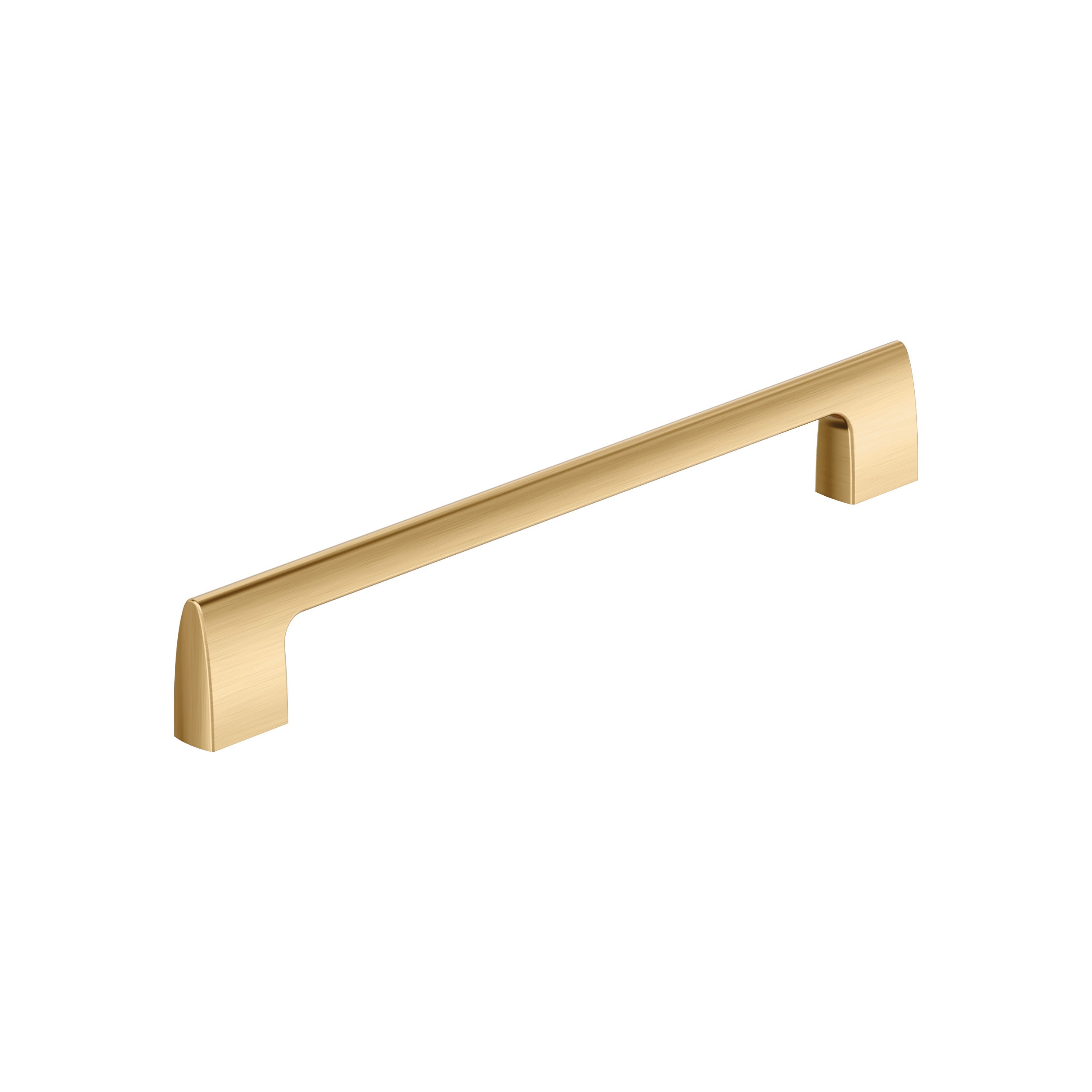 Riva 8-13/16 inch (224mm) Center-to-Center Champagne Bronze Cabinet Pull