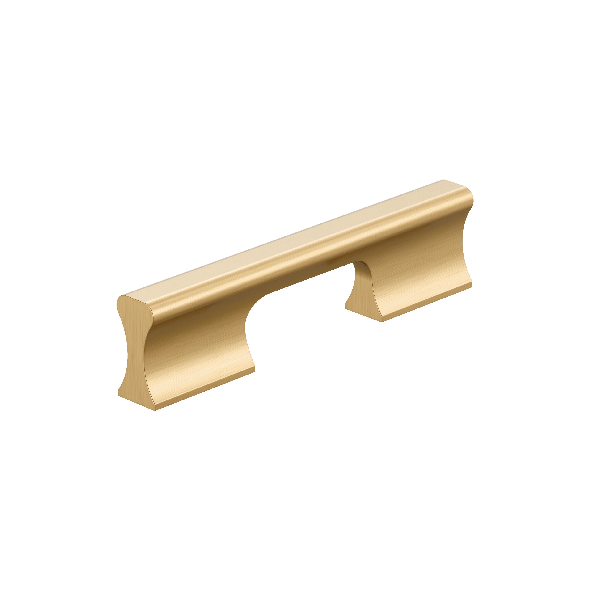Status 3 inch or 3-3/4 inch (76mm or 96mm) Center-to-Center Champagne Bronze Cabinet Pull