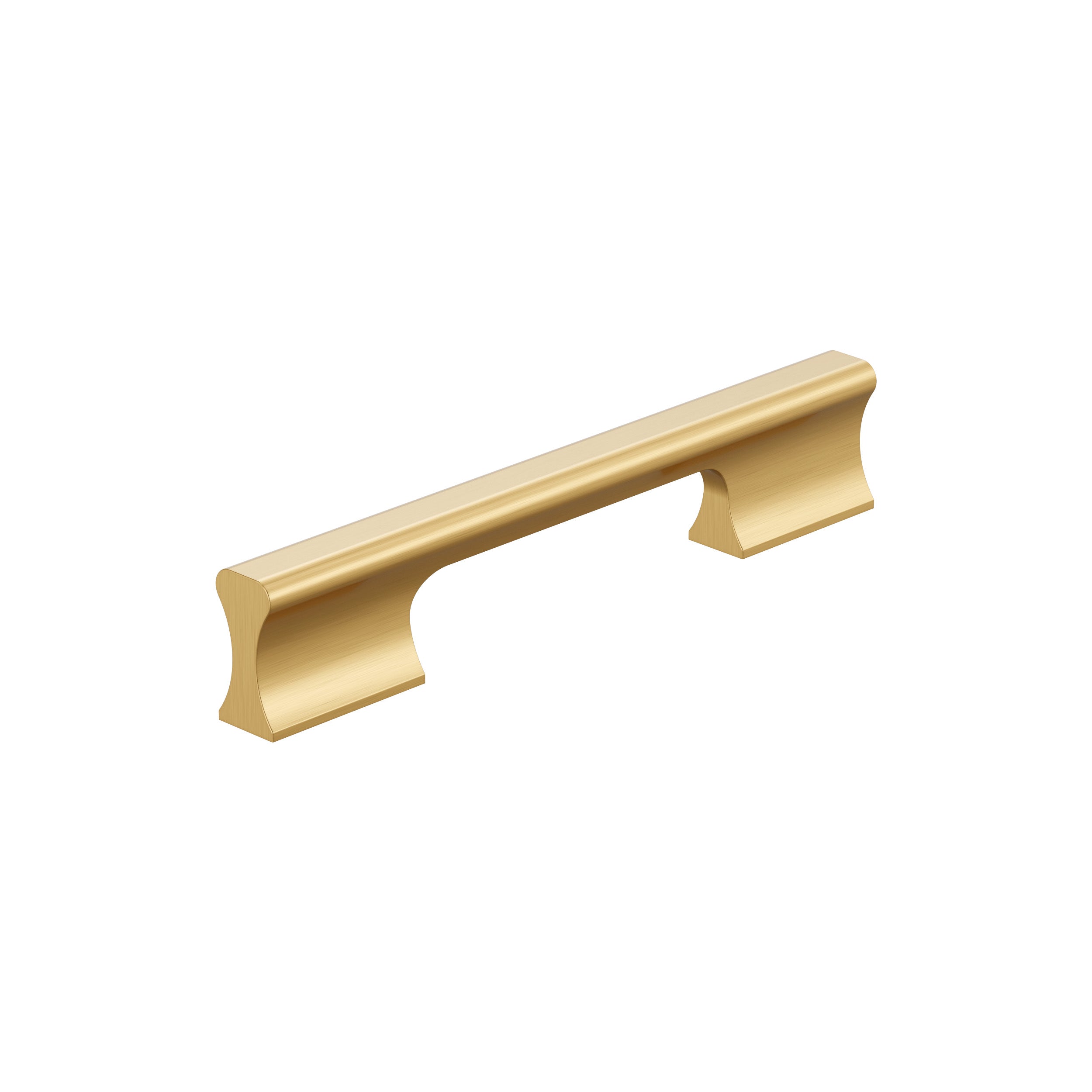 Status 5-1/16 inch (128mm) Center-to-Center Champagne Bronze Cabinet Pull