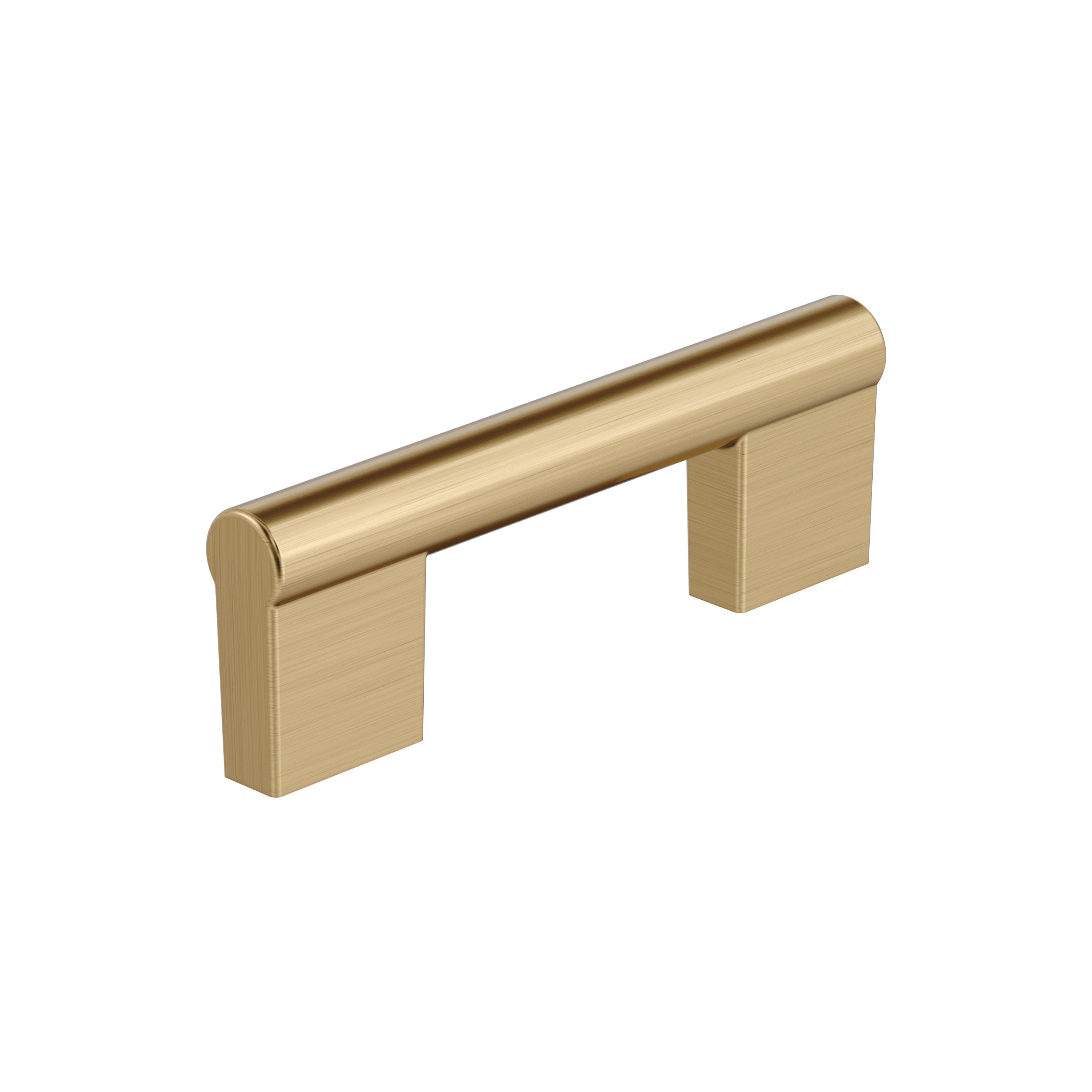 Versa 3 inch (76mm) Center-to-Center Champagne Bronze Cabinet Pull
