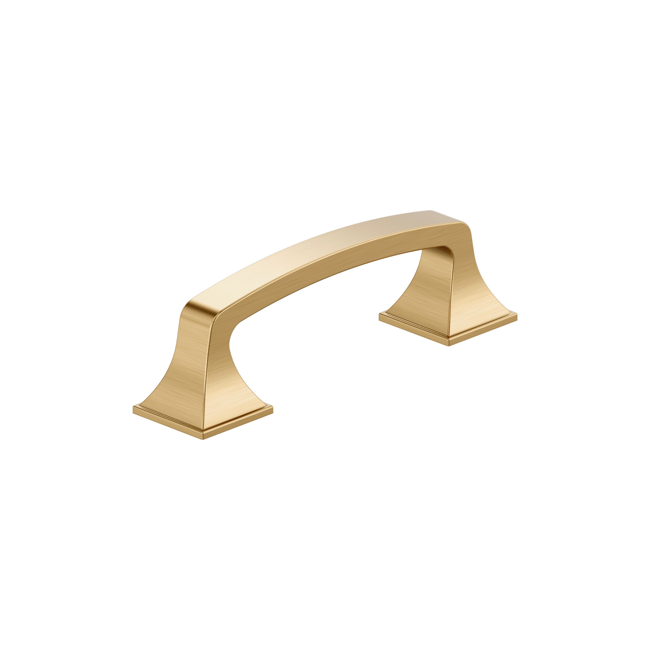 Ville 3 inch (76mm) Center-to-Center Champagne Bronze Cabinet Pull