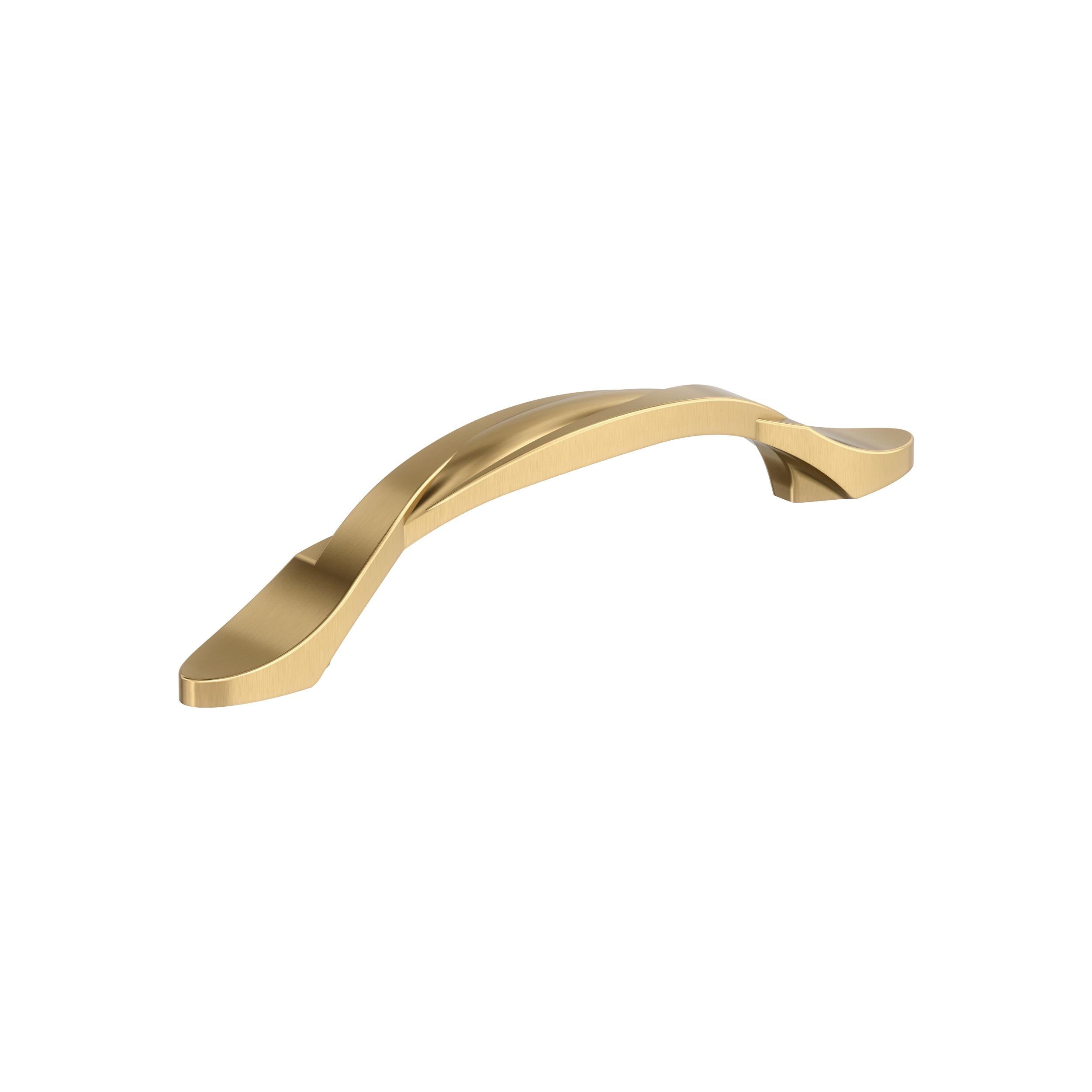 Intertwine 3-3/4 inch (96mm) Center-to-Center Champagne Bronze Cabinet Pull