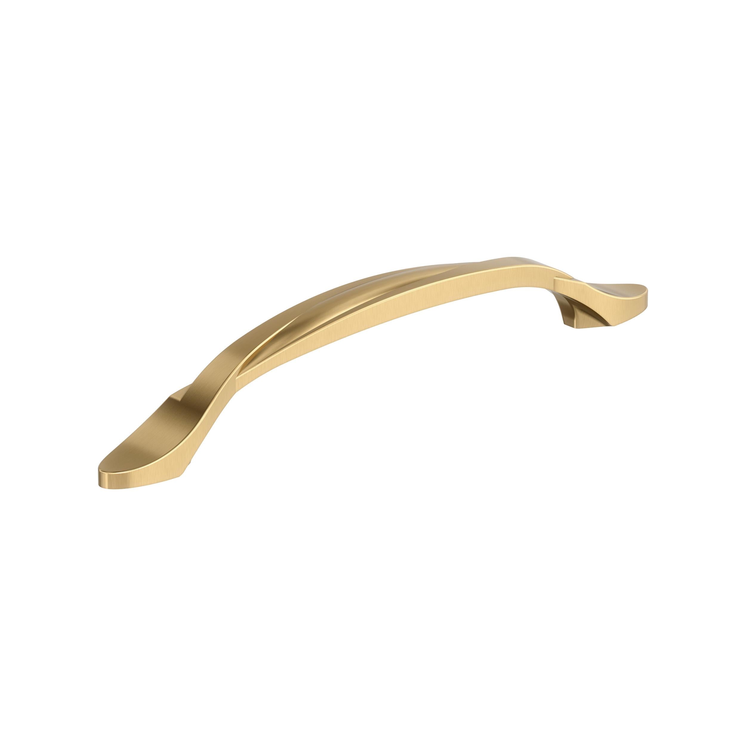 Intertwine 5-1/16 inch (128mm) Center-to-Center Champagne Bronze Cabinet Pull