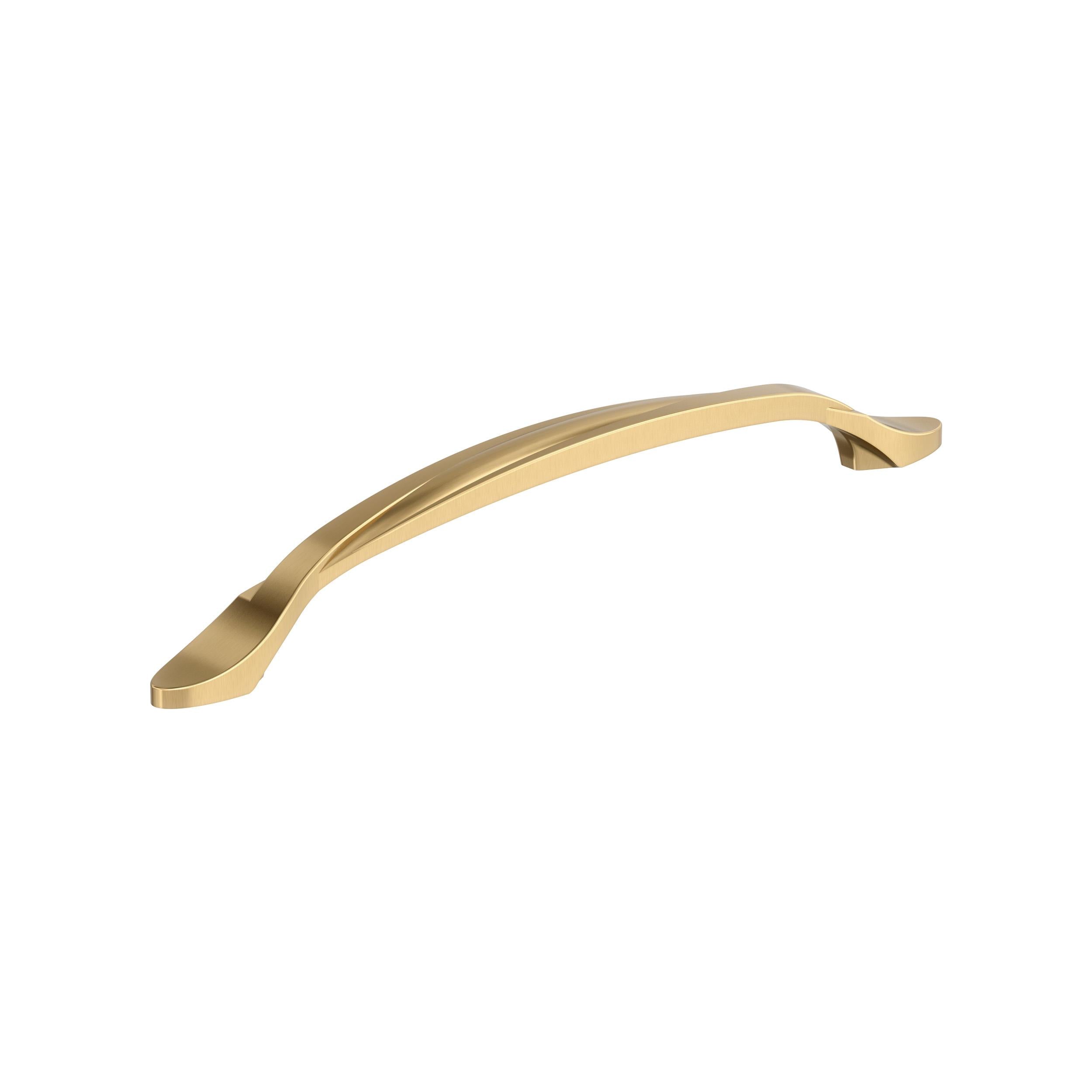 Intertwine 6-5/16 inch (160mm) Center-to-Center Champagne Bronze Cabinet Pull