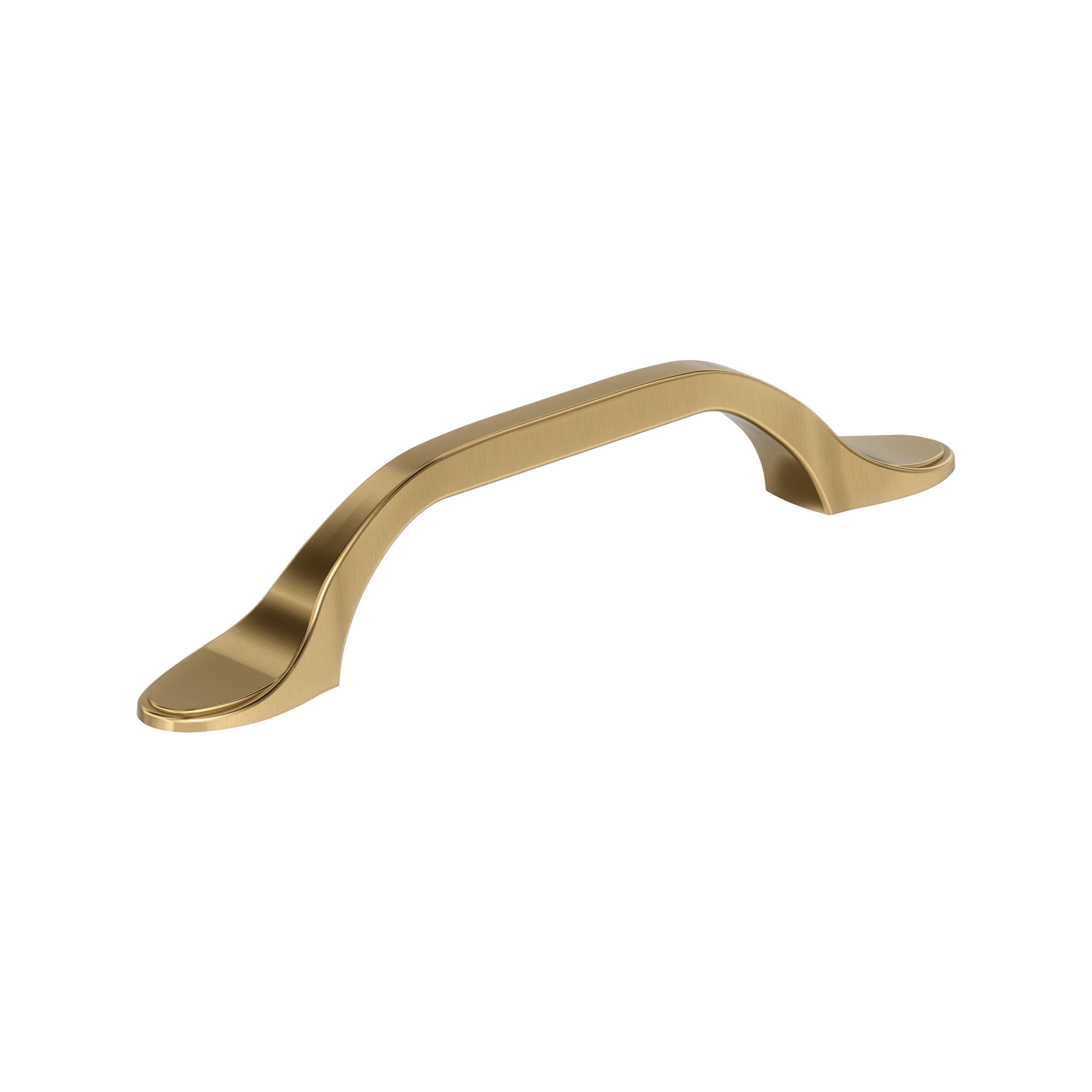 Ravino 3-3/4 inch (96mm) Center-to-Center Champagne Bronze Cabinet Pull