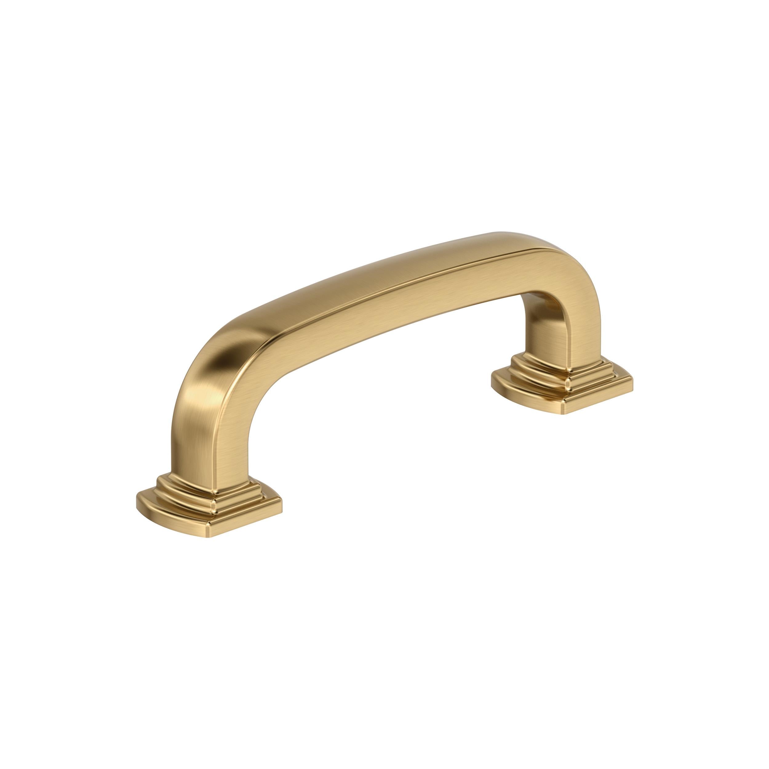 Surpass 3 inch (76mm) Center-to-Center Champagne Bronze Cabinet Pull