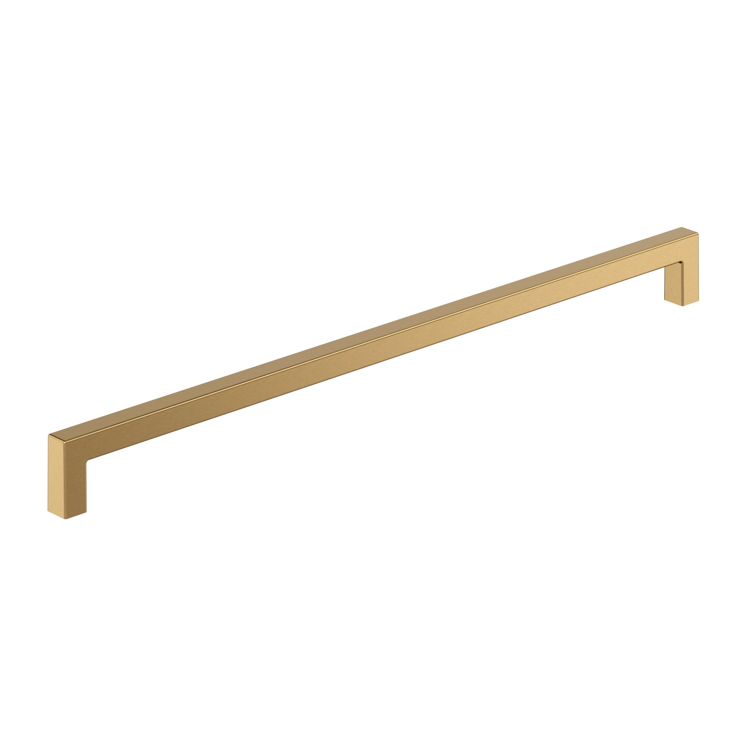 Monument 12-5/8 inch (320mm) Center-to-Center Champagne Bronze Cabinet Pull