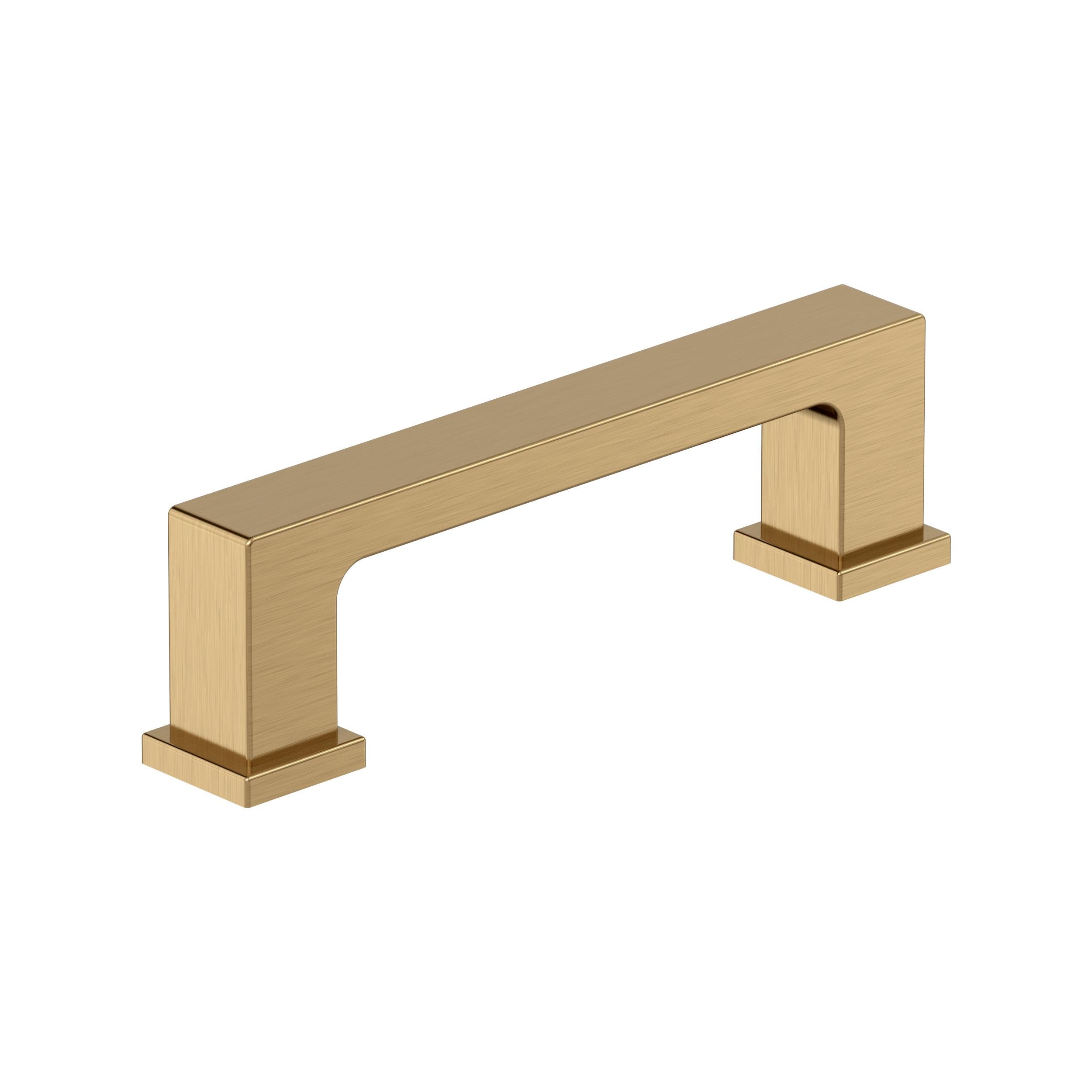 Bridgeport 3 inch (76mm) Center-to-Center Champagne Bronze Cabinet Pull