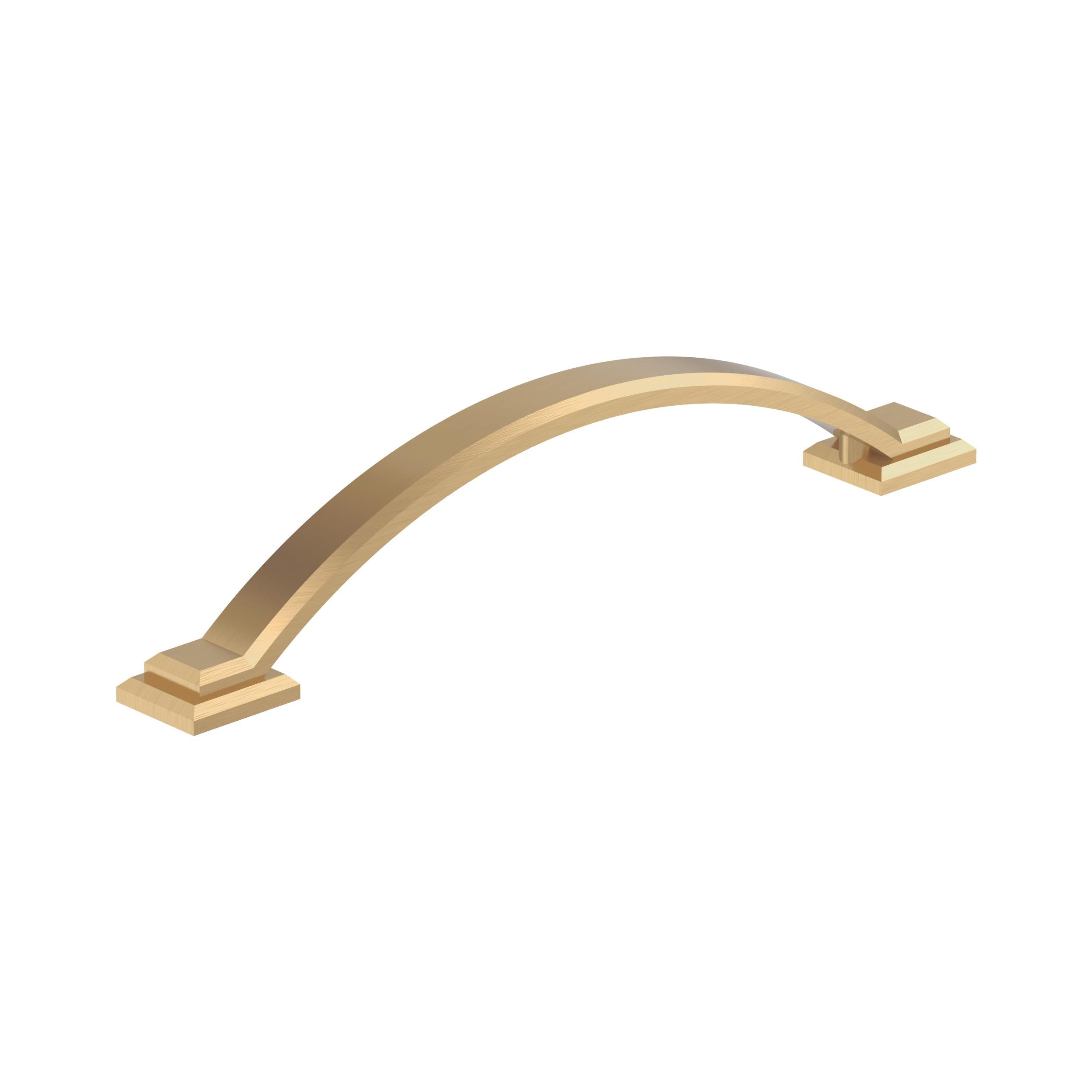 Sheffield 5-1/16 inch (128mm) Center-to-Center Champagne Bronze Cabinet Pull