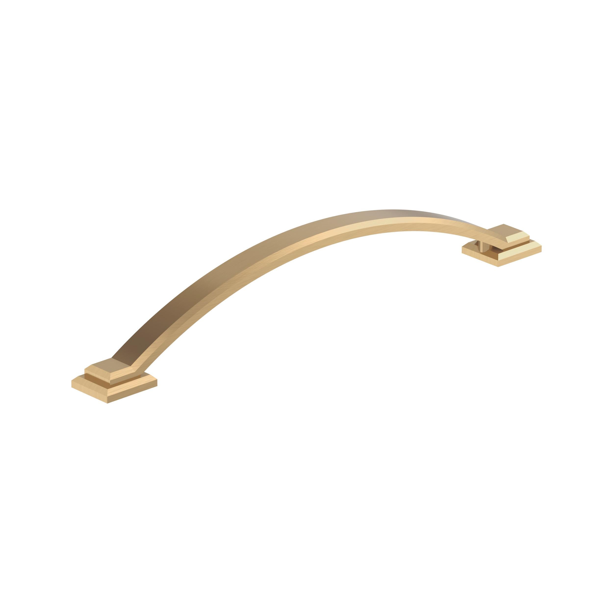 Sheffield 6-5/16 inch (160mm) Center-to-Center Champagne Bronze Cabinet Pull