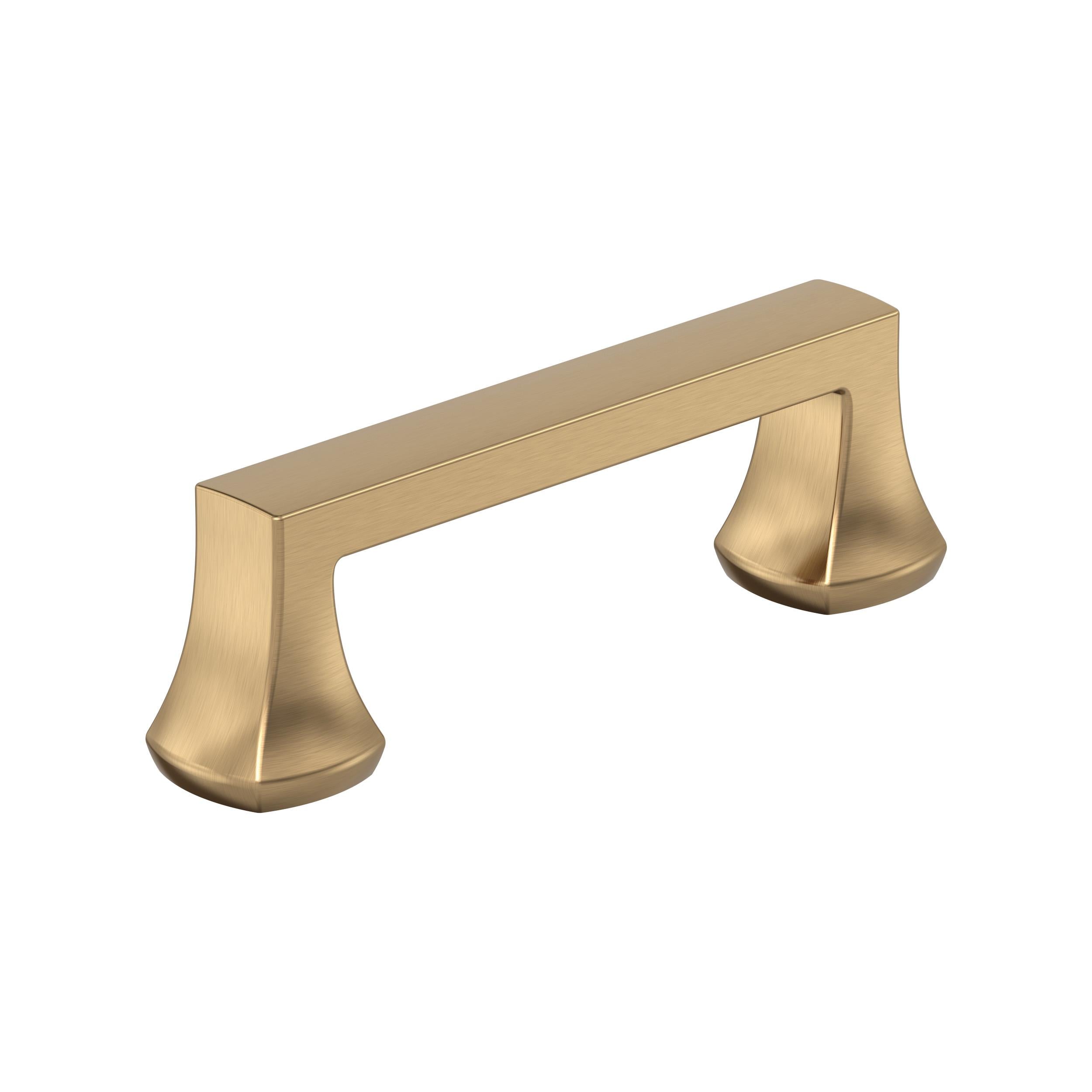 Hybridize 3 inch (76mm) Center-to-Center Champagne Bronze Cabinet Pull
