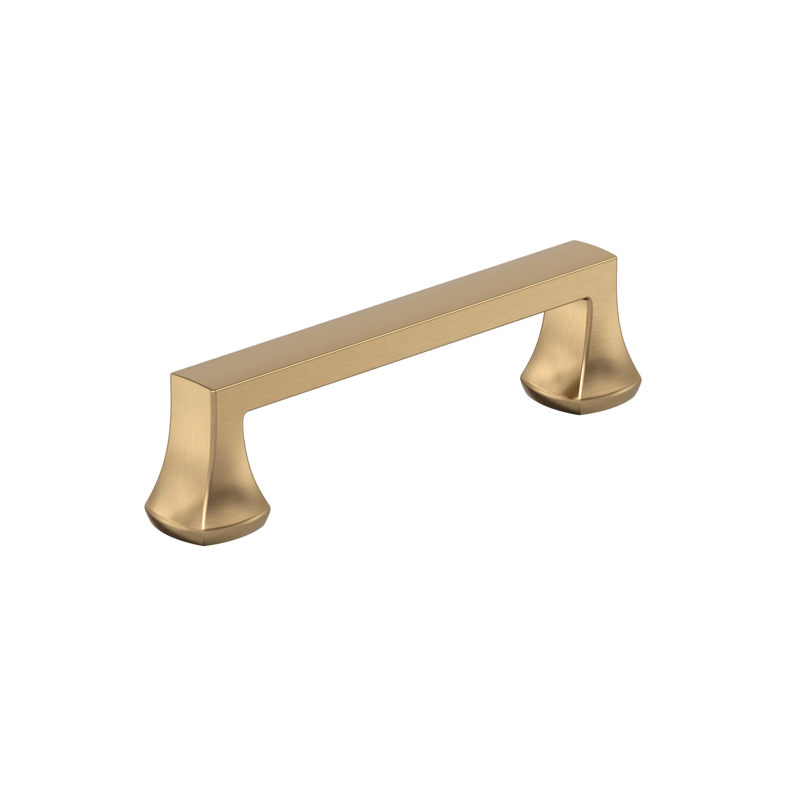Hybridize 3-3/4 inch (96mm) Center-to-Center Champagne Bronze Cabinet Pull
