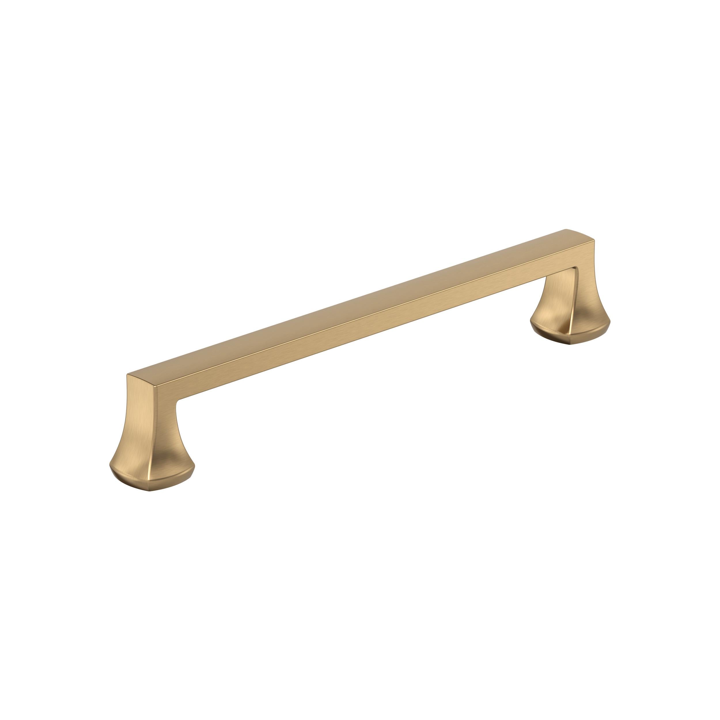 Hybridize 6-5/16 inch (160mm) Center-to-Center Champagne Bronze Cabinet Pull