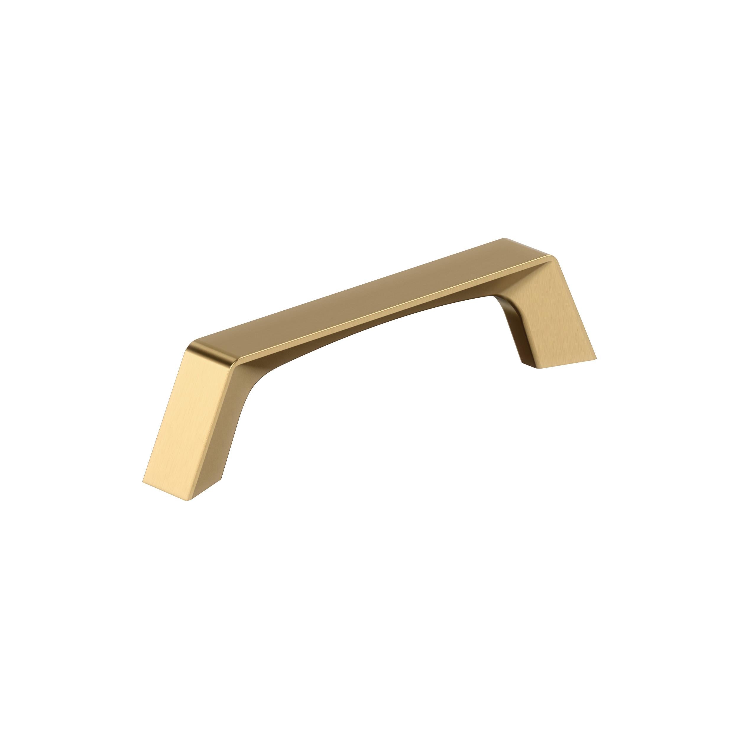 Evolve 3-3/4 inch (96mm) Center-to-Center Champagne Bronze Cabinet Pull