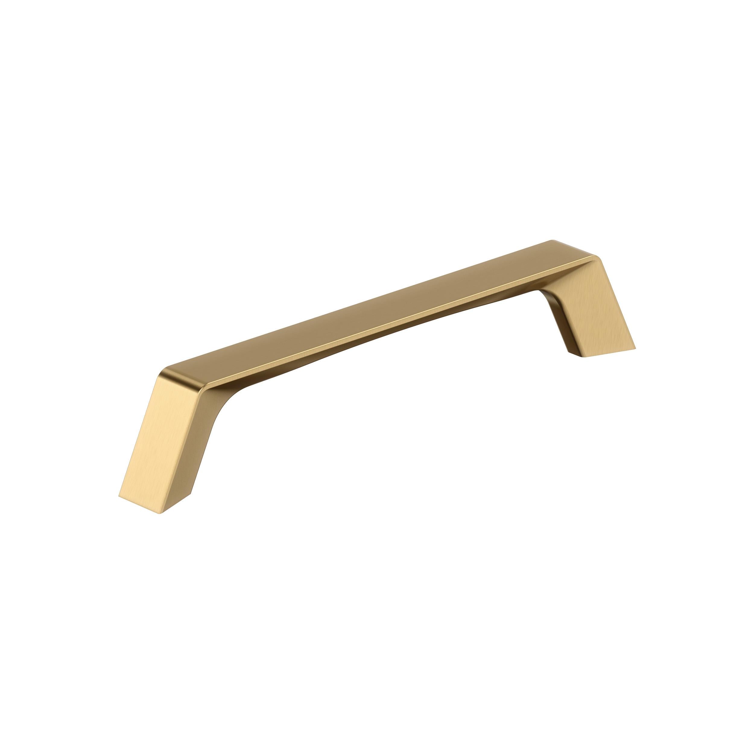 Evolve 5-1/16 inch (128mm) Center-to-Center Champagne Bronze Cabinet Pull