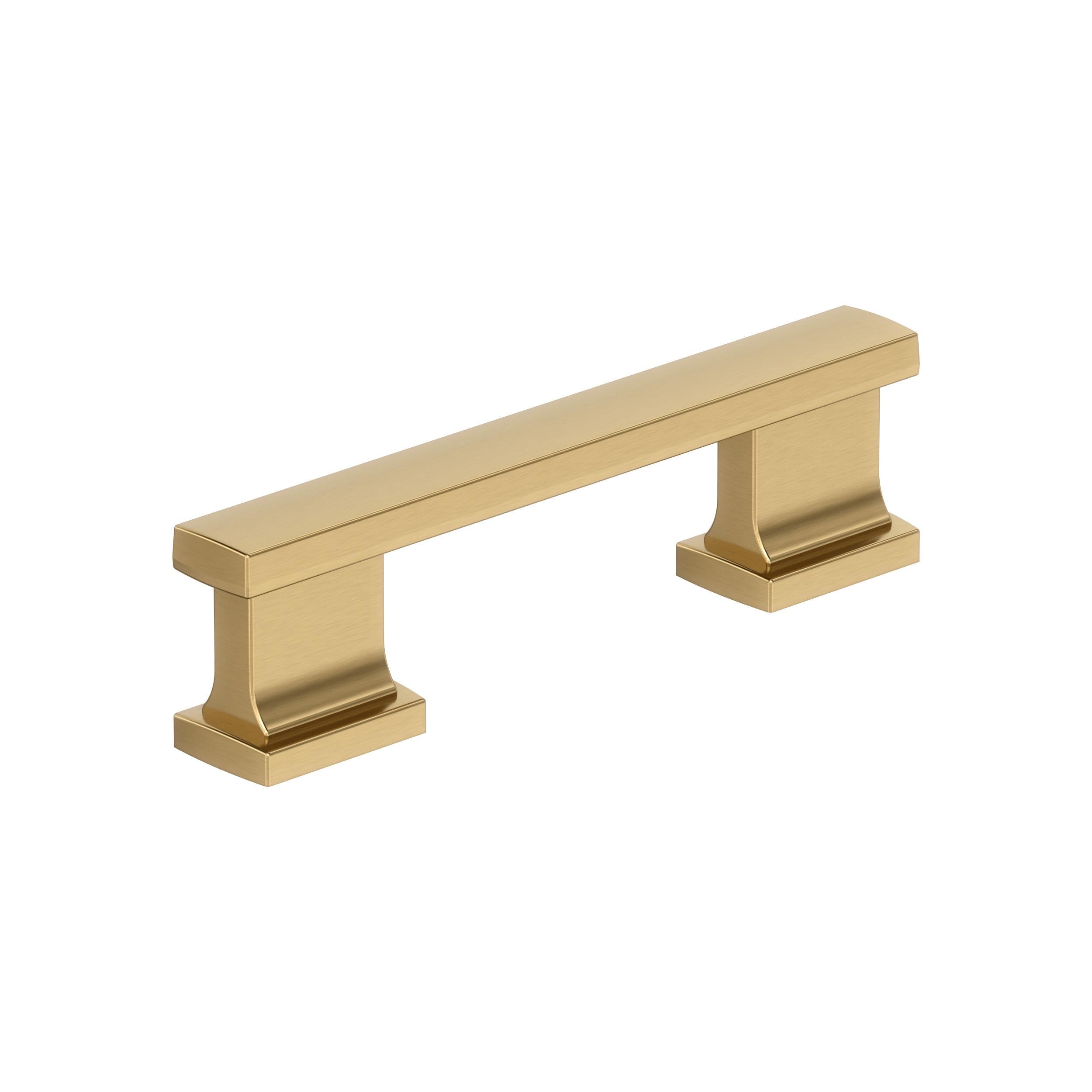 Triomphe 3 inch (76mm) Center-to-Center Champagne Bronze Cabinet Pull