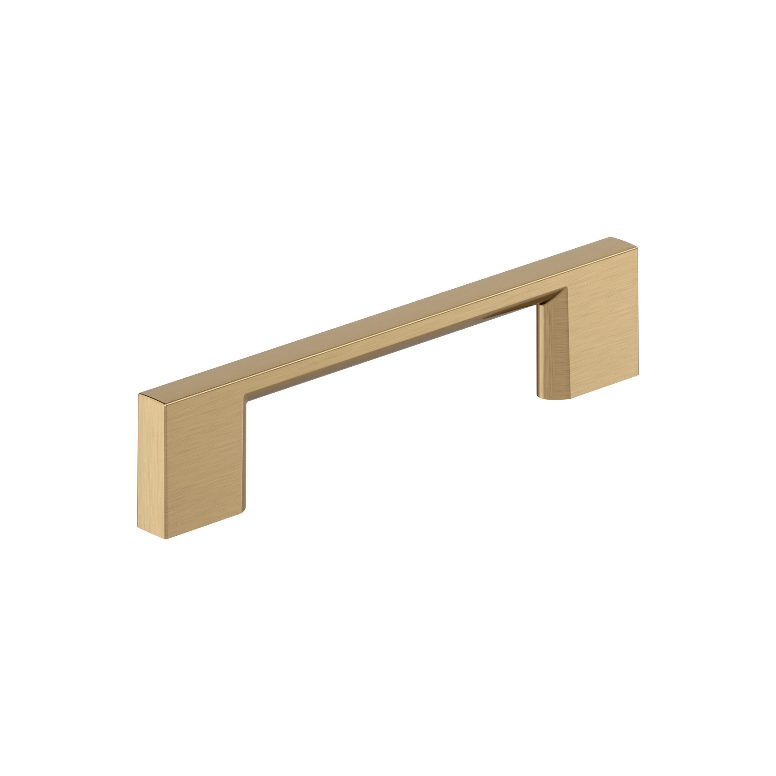 Cityscape 3-3/4 inch (96mm) Center-to-Center Champagne Bronze Cabinet Pull
