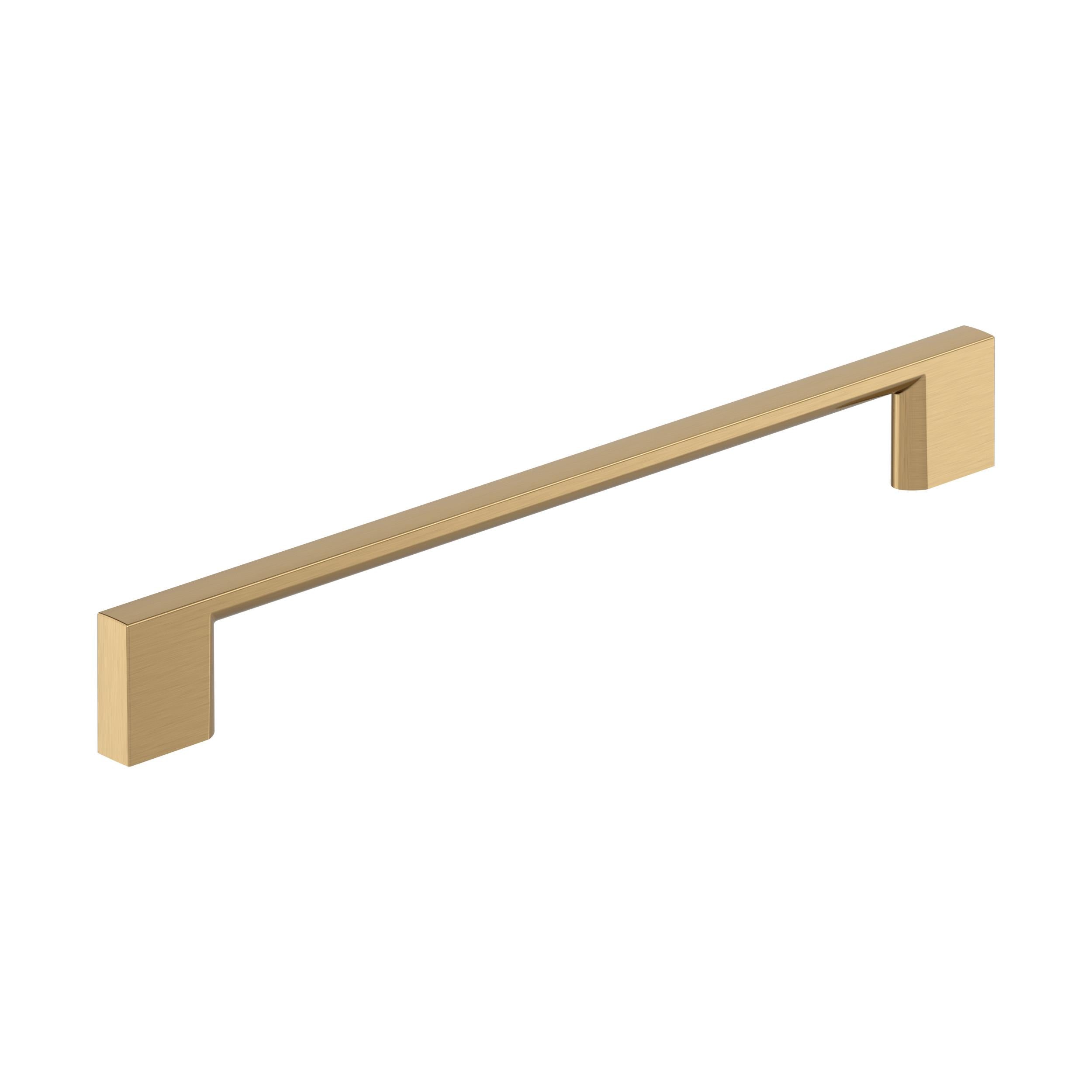 Cityscape 7-9/16 inch (192mm) Center-to-Center Champagne Bronze Cabinet Pull