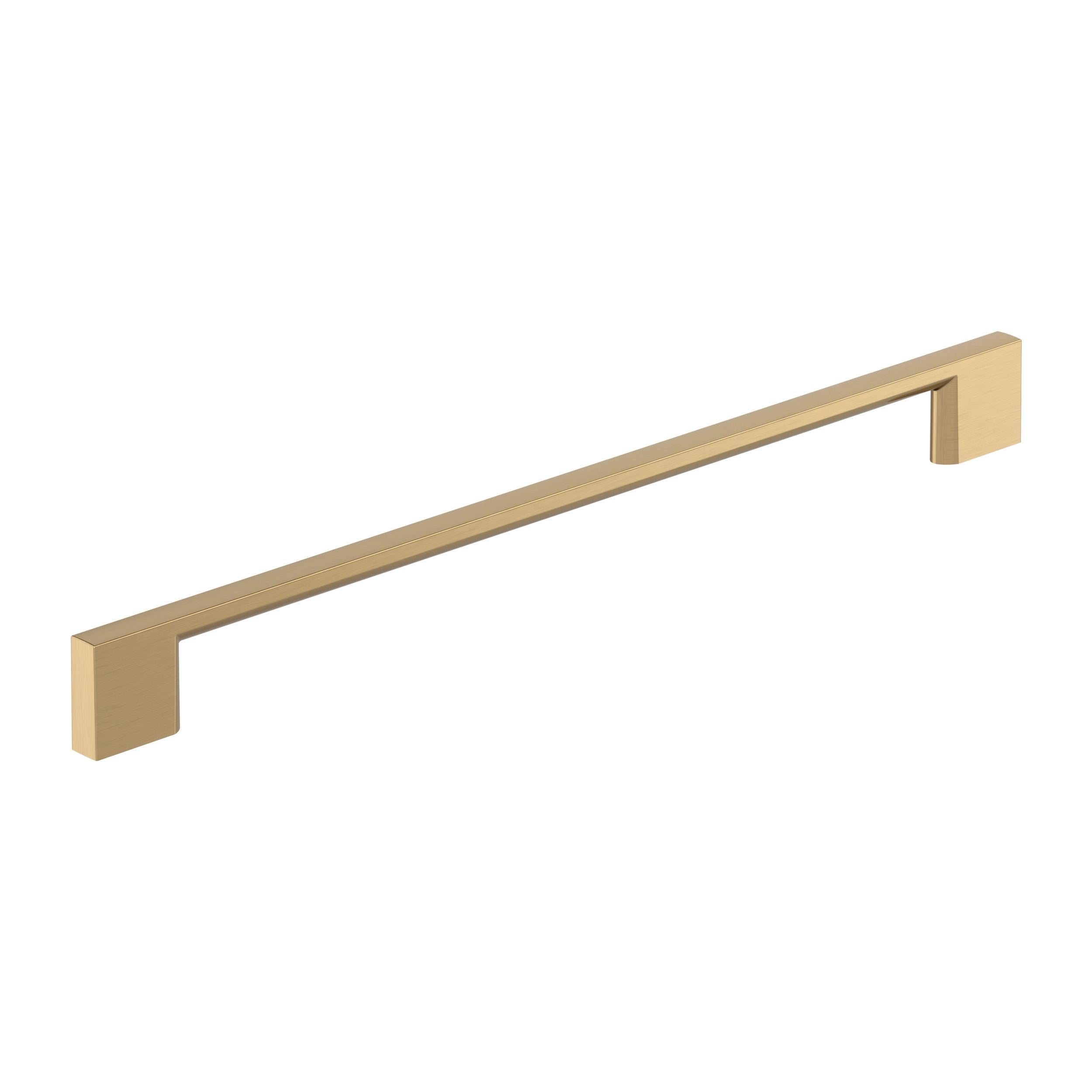 Cityscape 10-1/16 inch (256mm) Center-to-Center Champagne Bronze Cabinet Pull