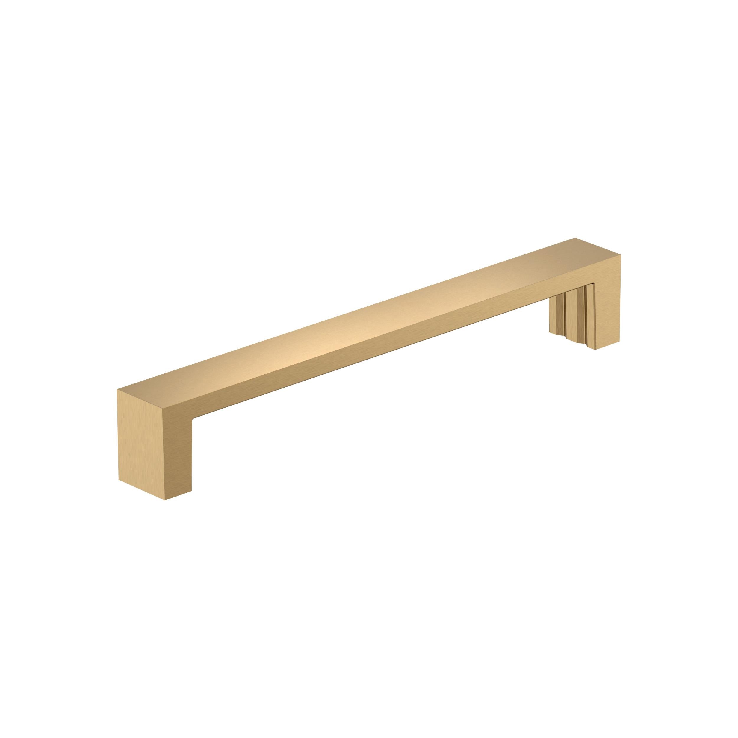 Augment 6-5/16 inch (160mm) Center-to-Center Champagne Bronze Cabinet Pull
