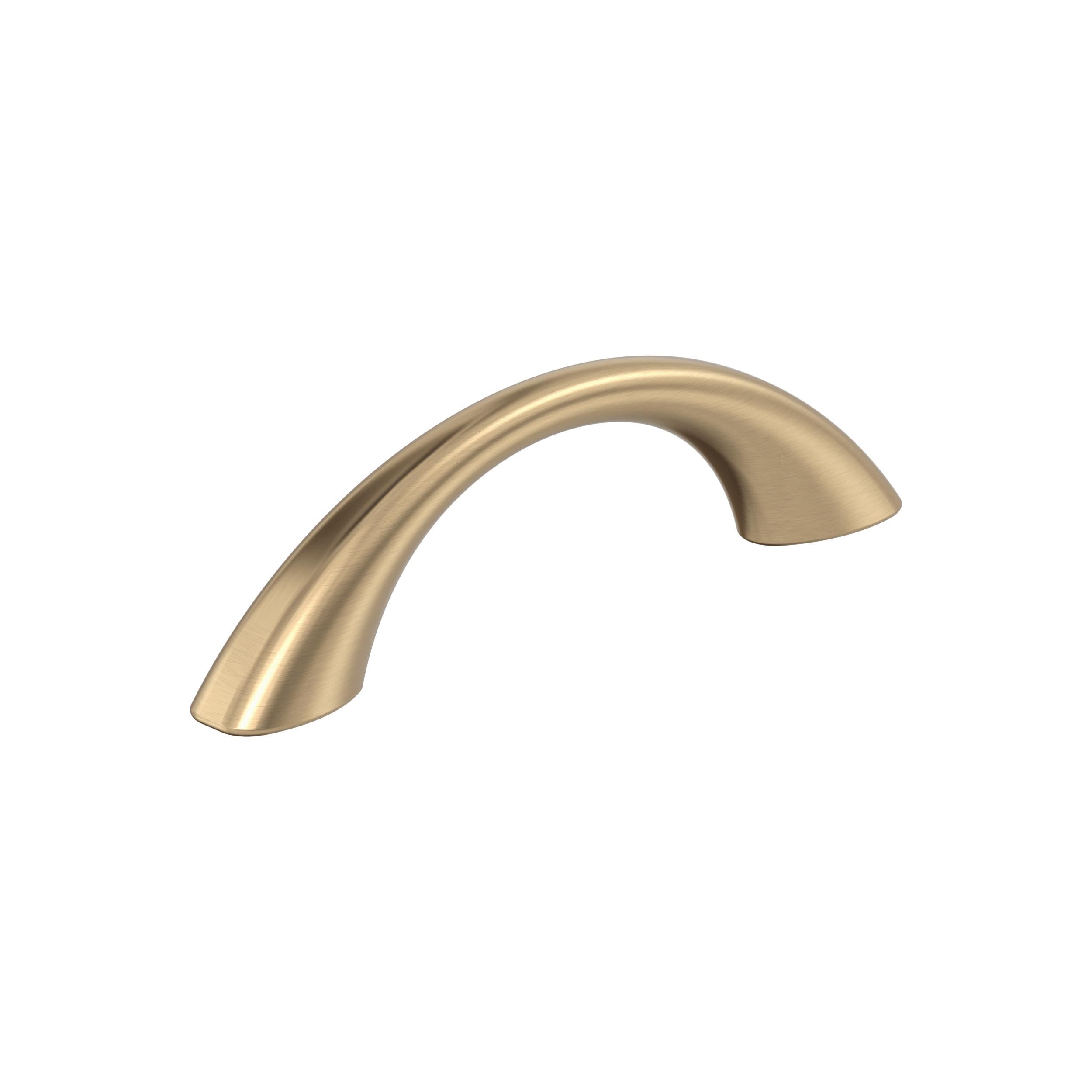 Vaile 3 inch (76mm) Center-to-Center Champagne Bronze Cabinet Pull