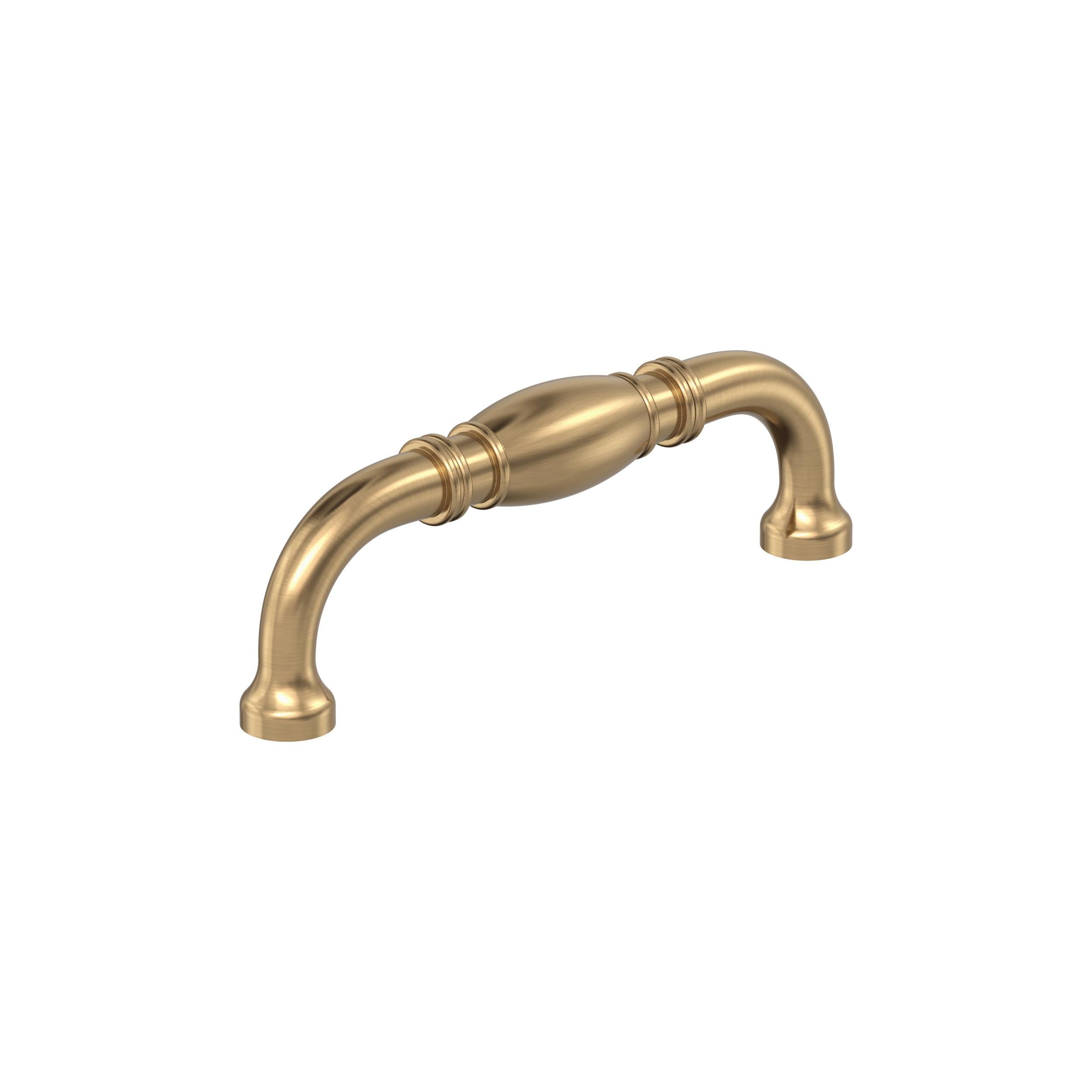 Granby 3-3/4 inch (96mm) Center-to-Center Champagne Bronze Cabinet Pull