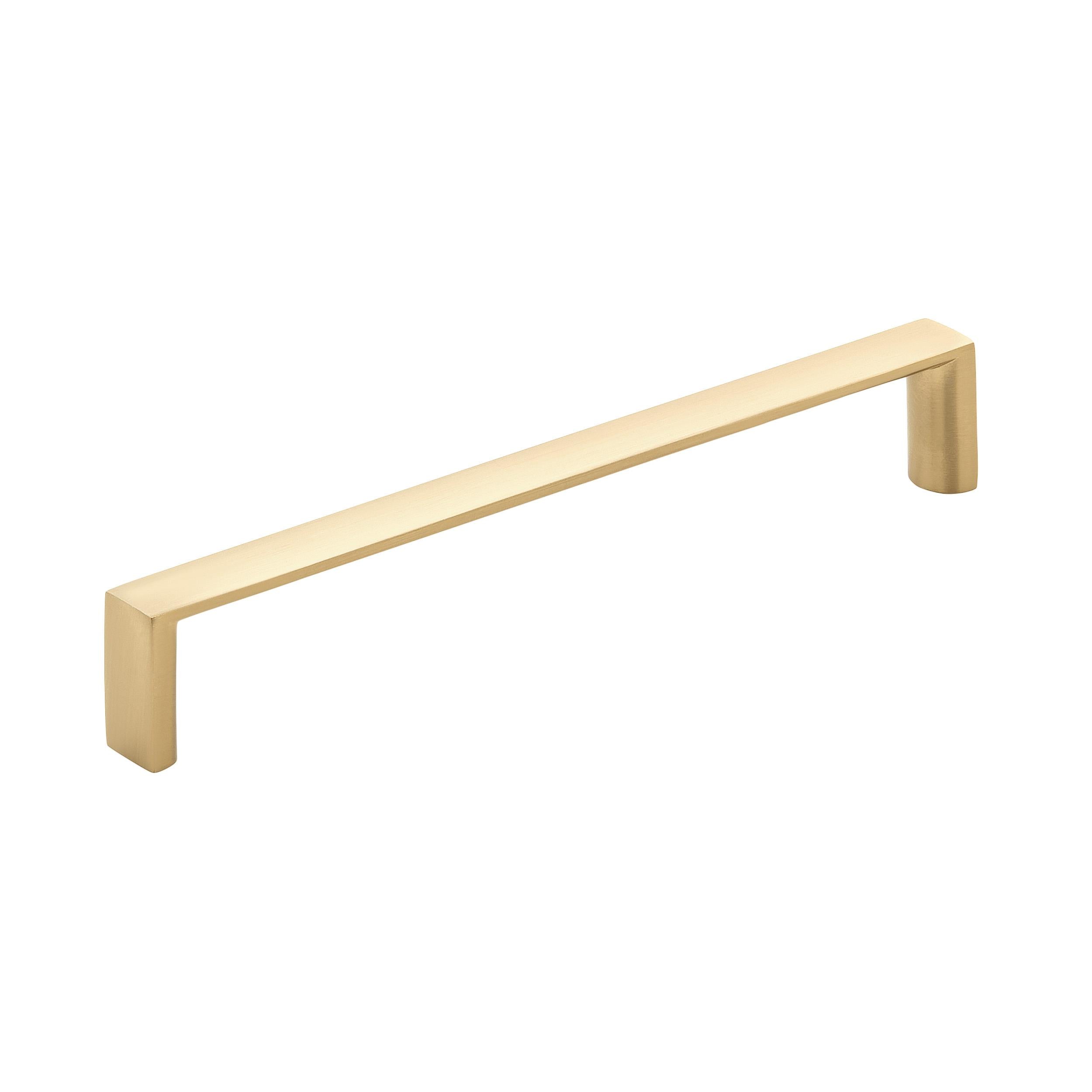 Metro 5-1/16 inch (128mm) Center-to-Center Champagne Bronze Cabinet Pull