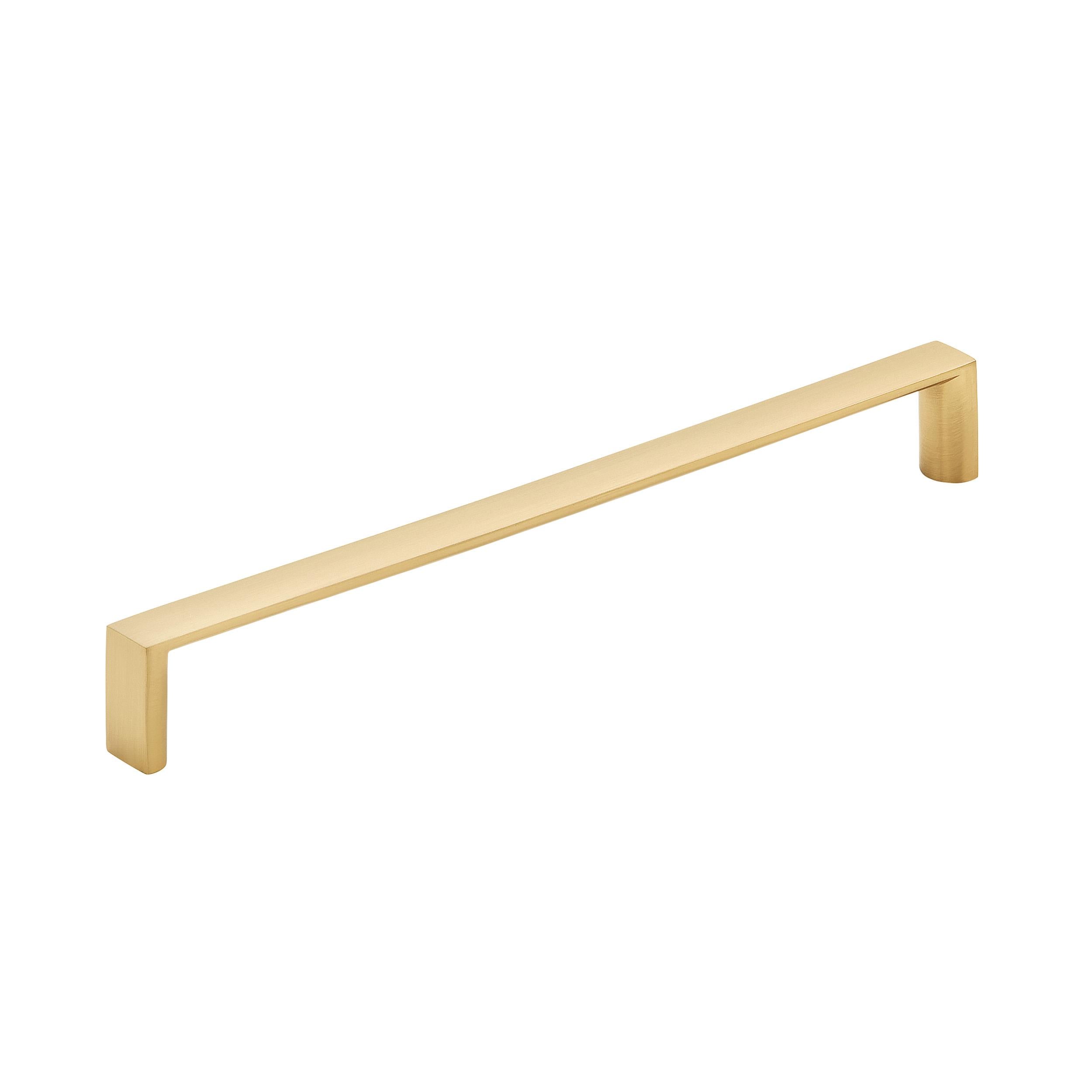 Metro 6-5/16 inch (160mm) Center-to-Center Champagne Bronze Cabinet Pull
