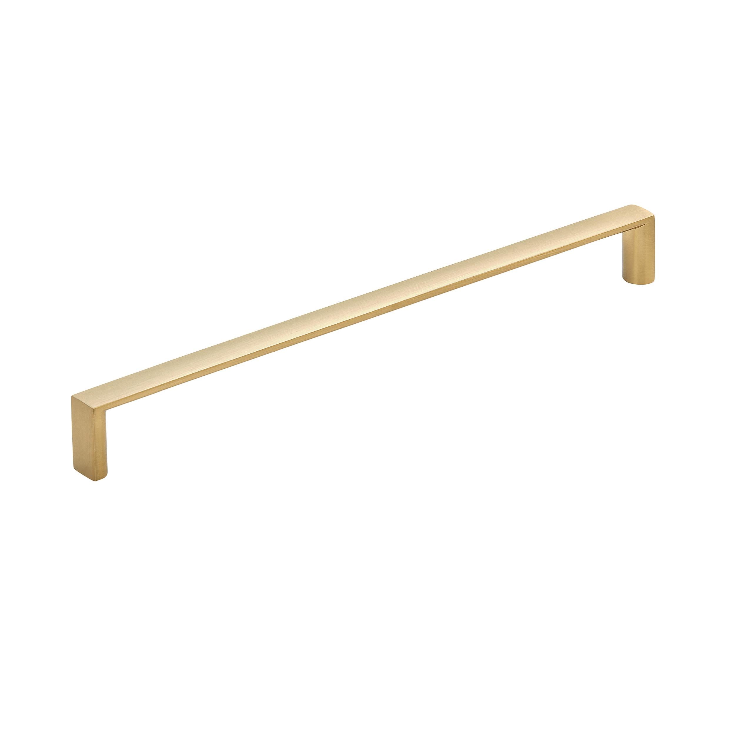 Metro 7-9/16 inch (192mm) Center-to-Center Champagne Bronze Cabinet Pull
