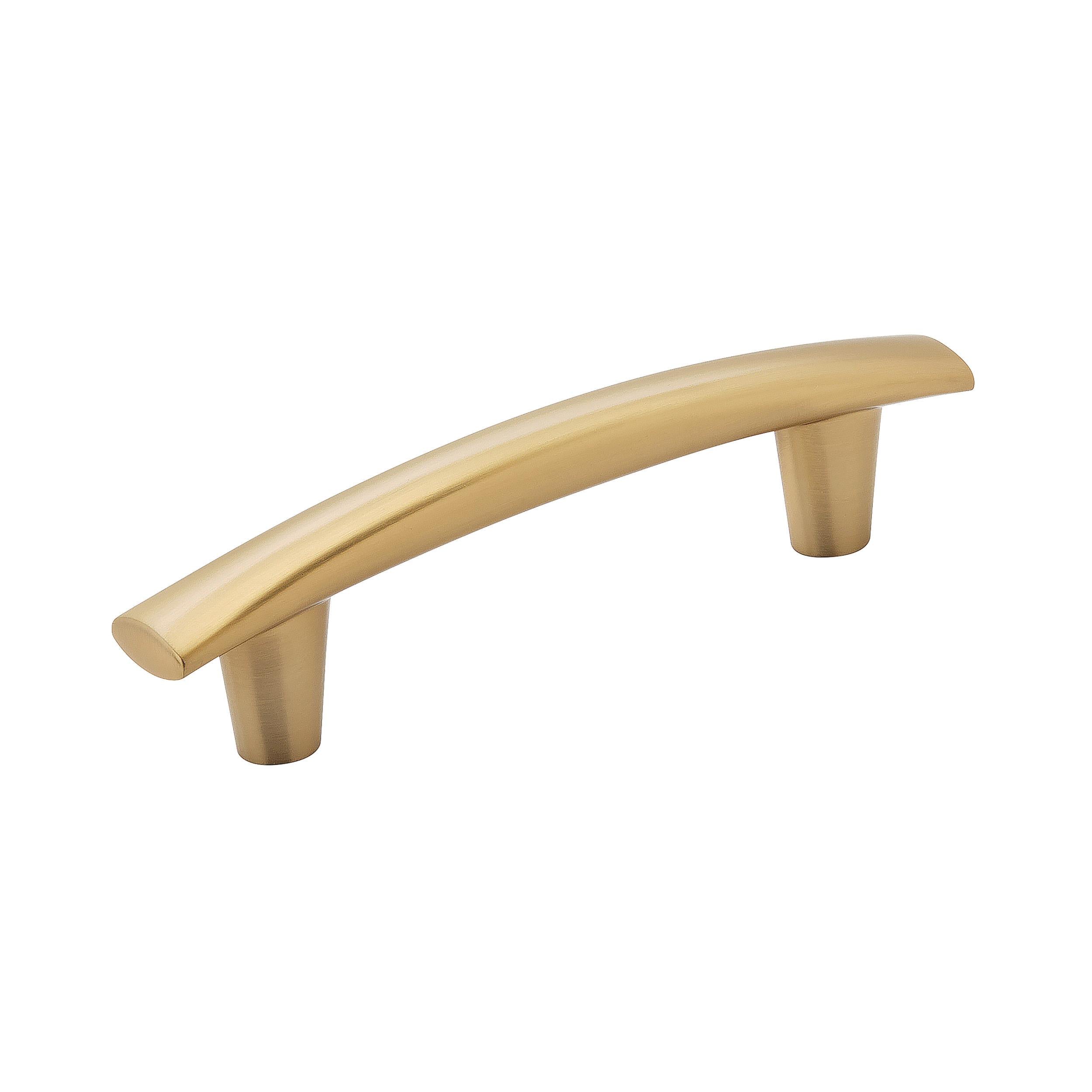 Willow 3-3/4 inch (96mm) Center-to-Center Champagne Bronze Cabinet Pull