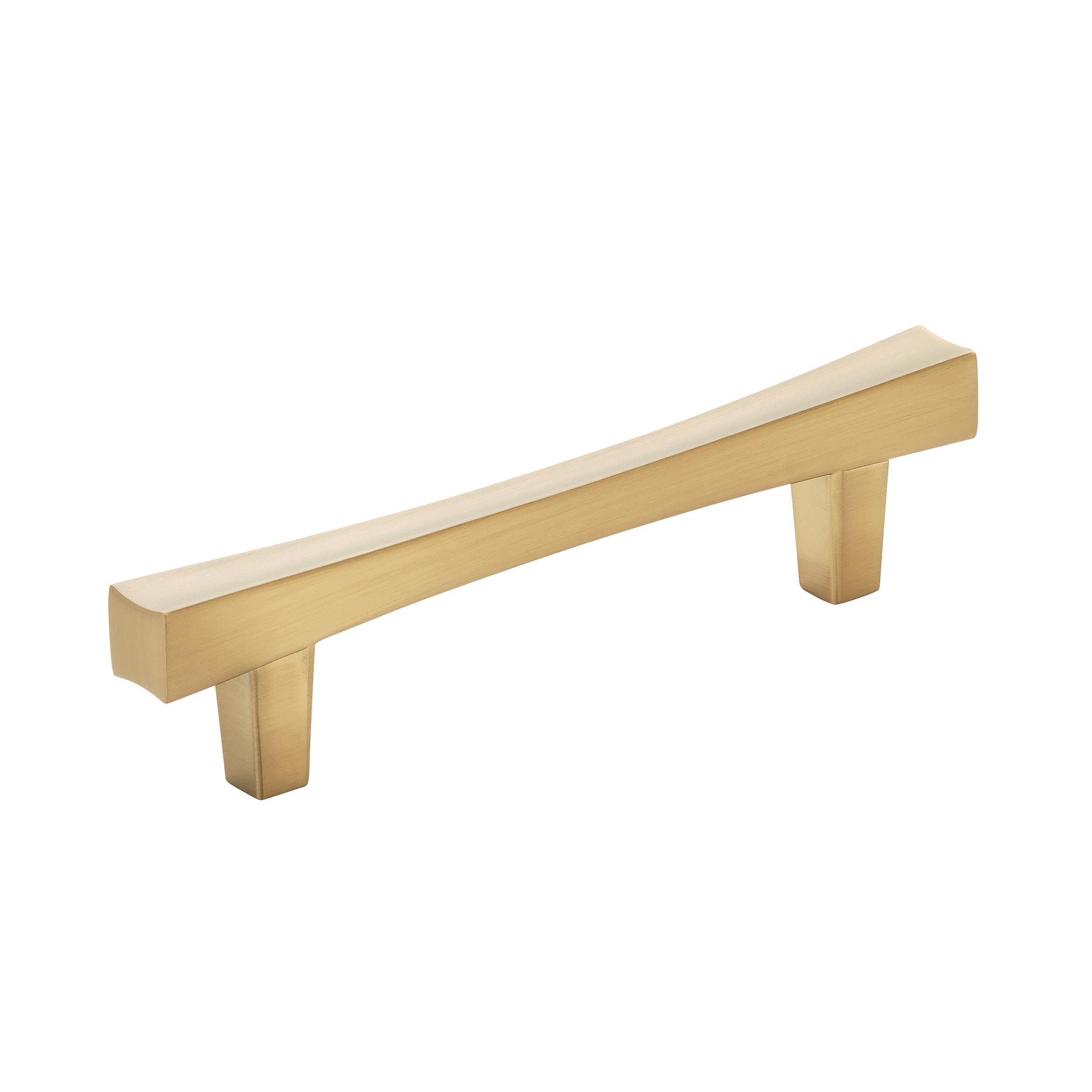 Pailou 3-3/4 inch (96mm) Center-to-Center Champagne Bronze Cabinet Pull